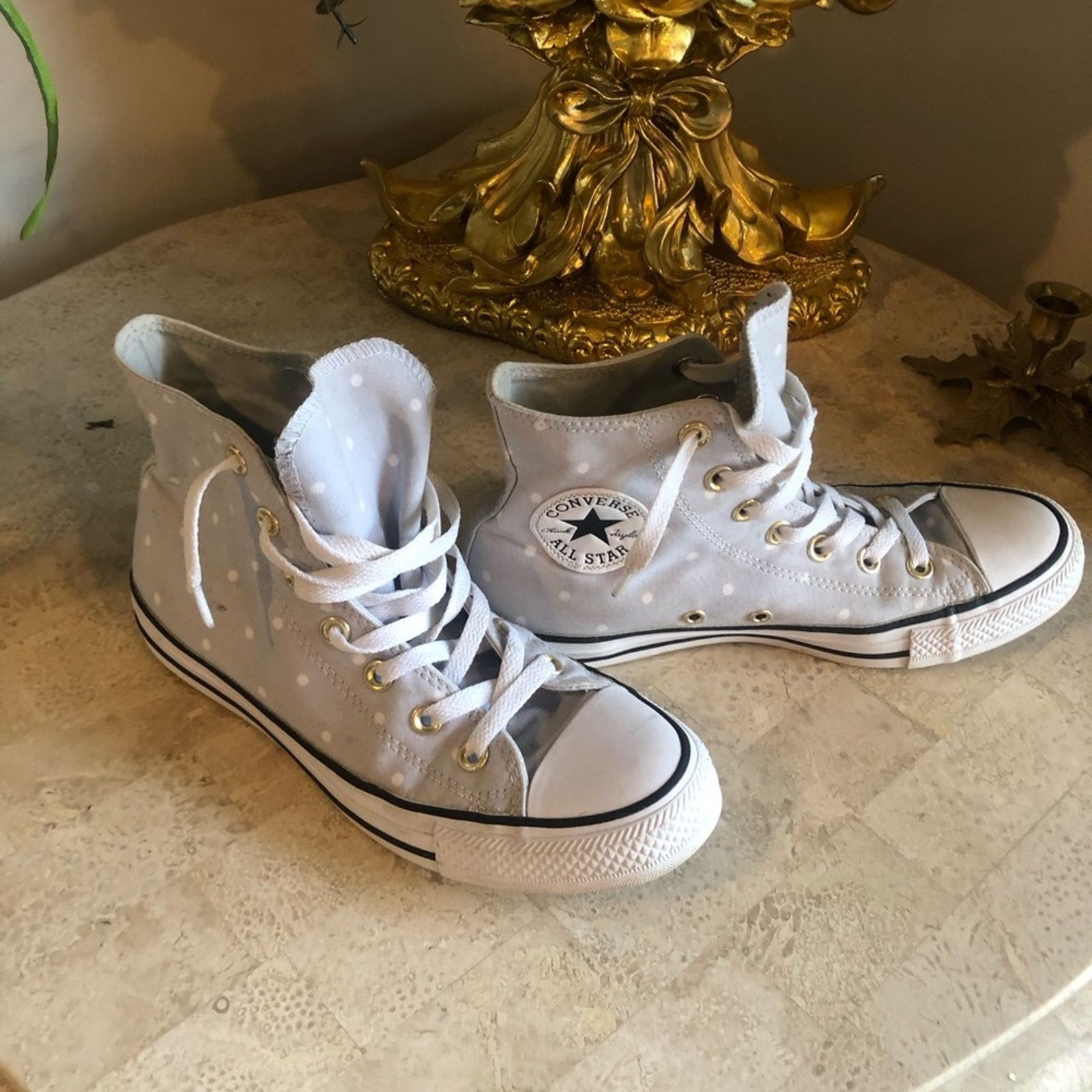 Converse Converse polka dot hi top Sz:8 Size US 8 / IT 38 - 15 Thumbnail