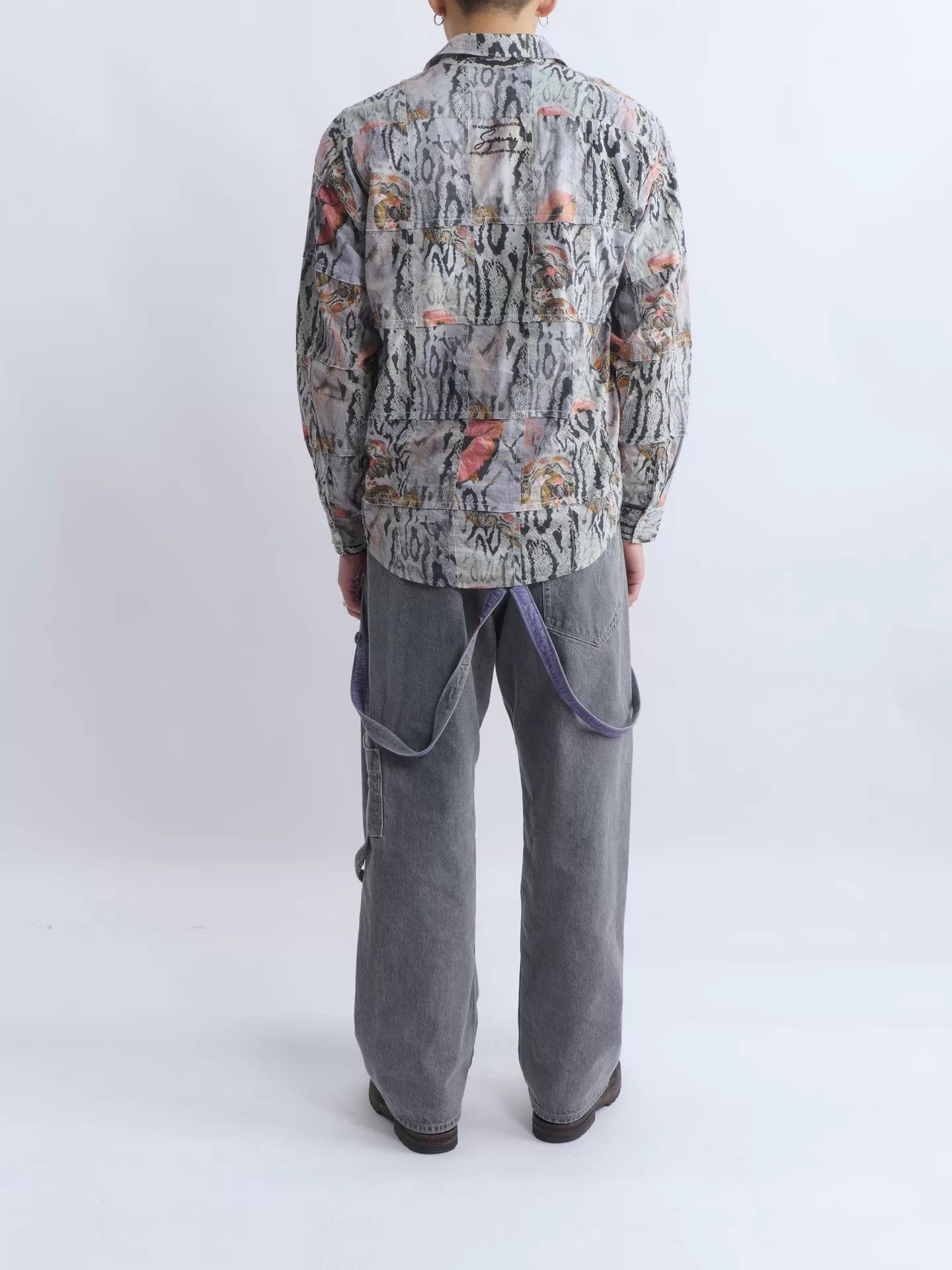 Junya Watanabe Junya Watanabe x Levi's Cement Gray Suspender Jeans XL Size US 36 / EU 52 - 5 Thumbnail