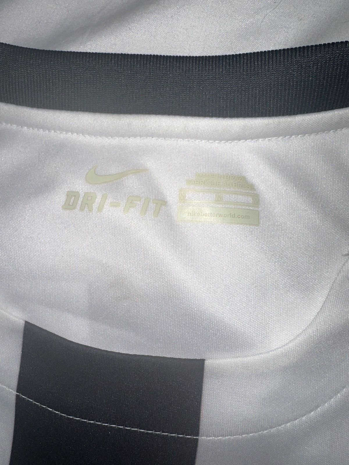 Nike Santos FC Away Jersey Match worn 2015 Nike Finals Brazil Cup Size US M / EU 48-50 / 2 - 6 Thumbnail