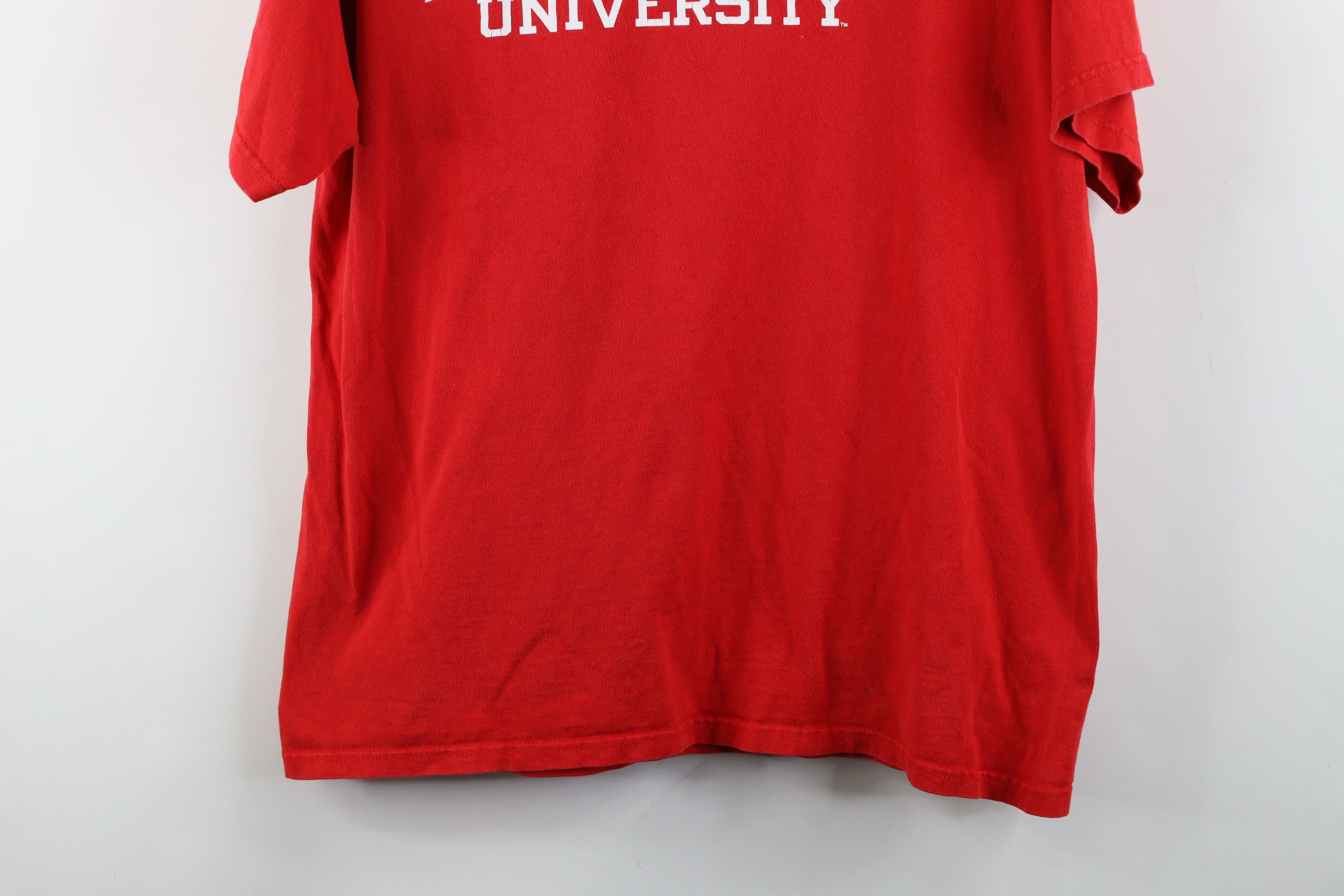 Vintage Vintage 90s Spell Out Boston University Short Sleeve T-Shirt Size US M / EU 48-50 / 2 - 3 Thumbnail