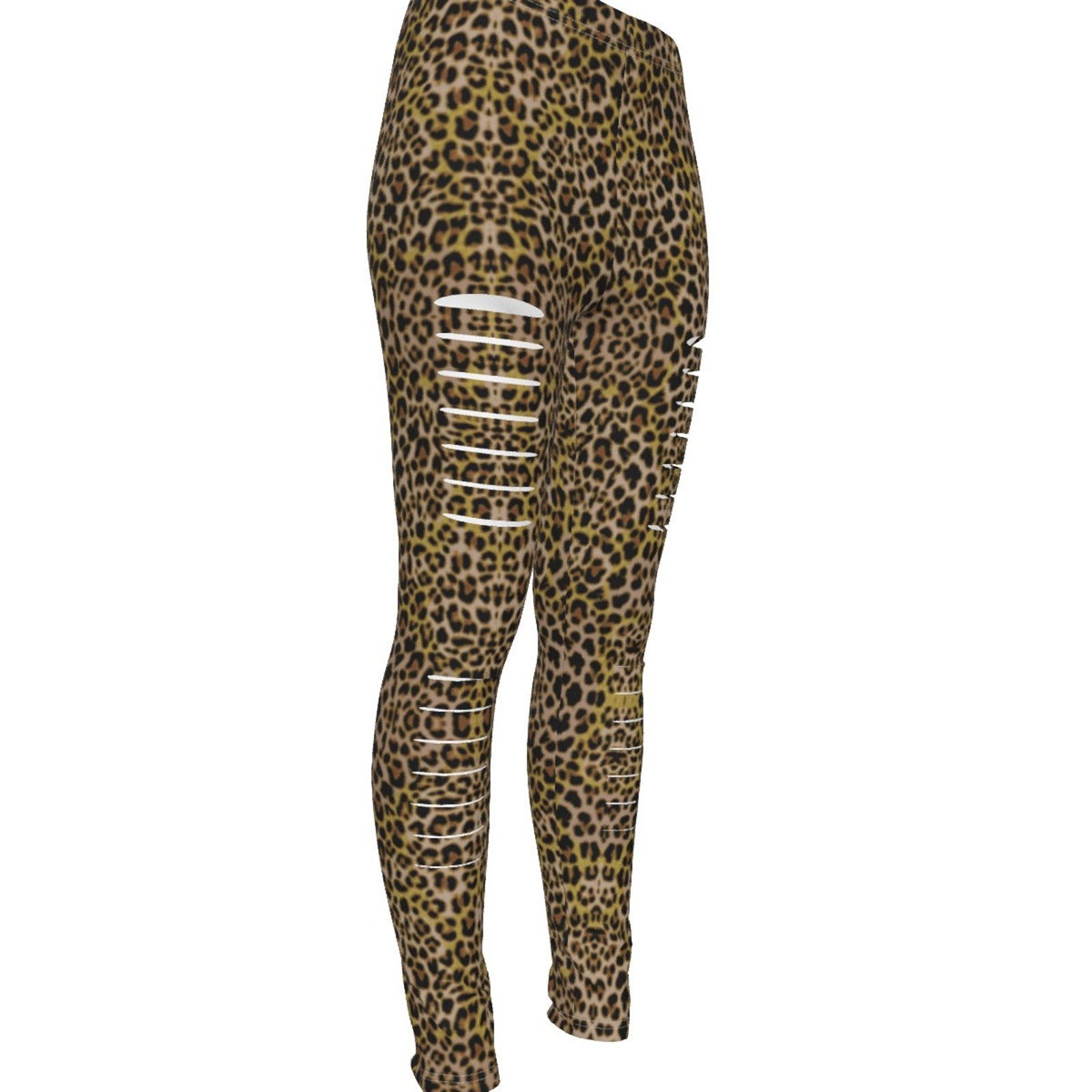 Other kokorepublicboutique Print Women's Ripped Leggingsc Size 36" / US 14 / IT 50 - 1 Thumbnail