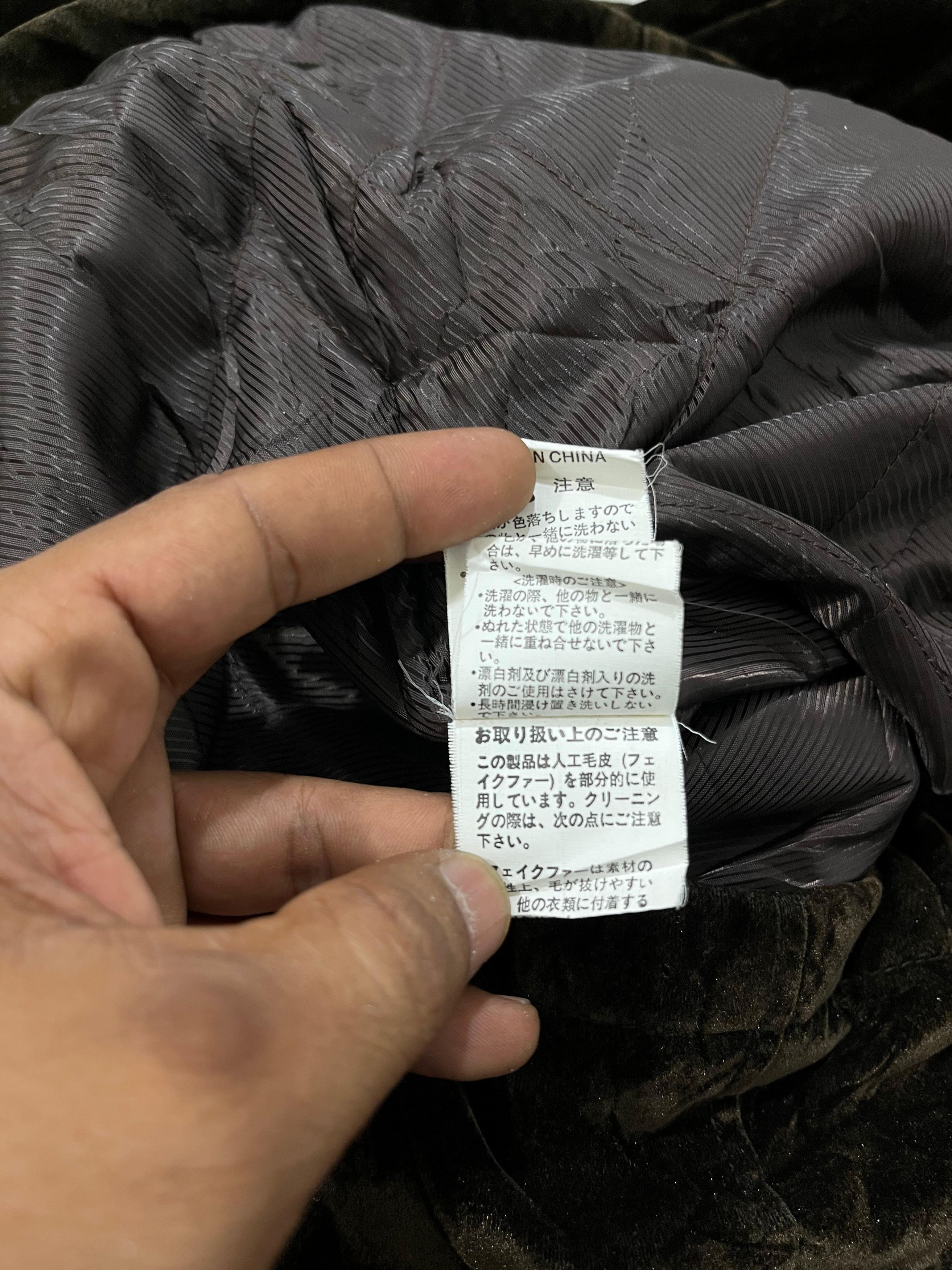 In The Attic In The Attic Velvet Fur Parka Jacket Punk Style Size US M / EU 48-50 / 2 - 14 Thumbnail