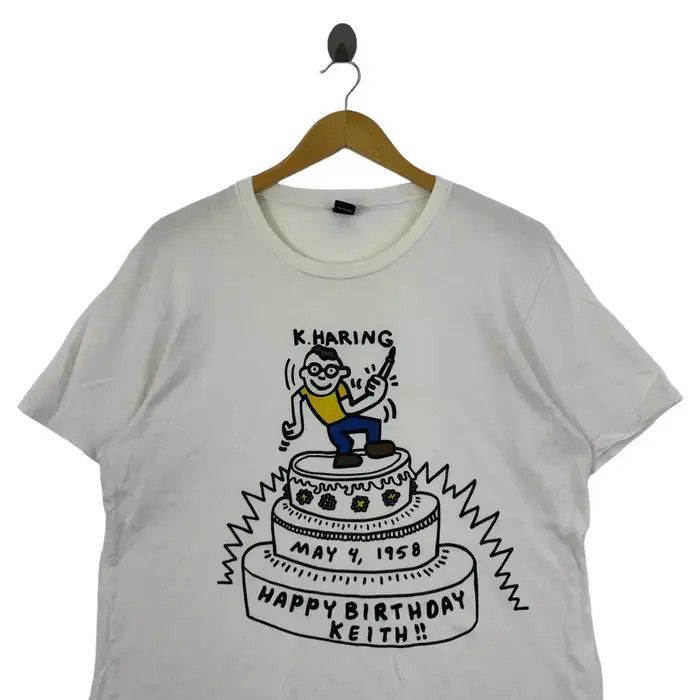 Keith Haring KEITH HARING x UNIQLO Birthday Pop Art Tee Shirt Size US L / EU 52-54 / 3 - 2 Thumbnail