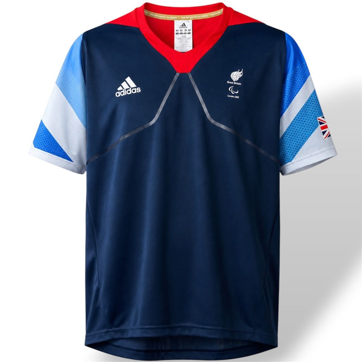 Adidas 2012 LONDON OLYMPIC GAMES GREAT BRITAIN TRAININGJERSEY SHIRT Size US L / EU 52-54 / 3 - 1 Thumbnail