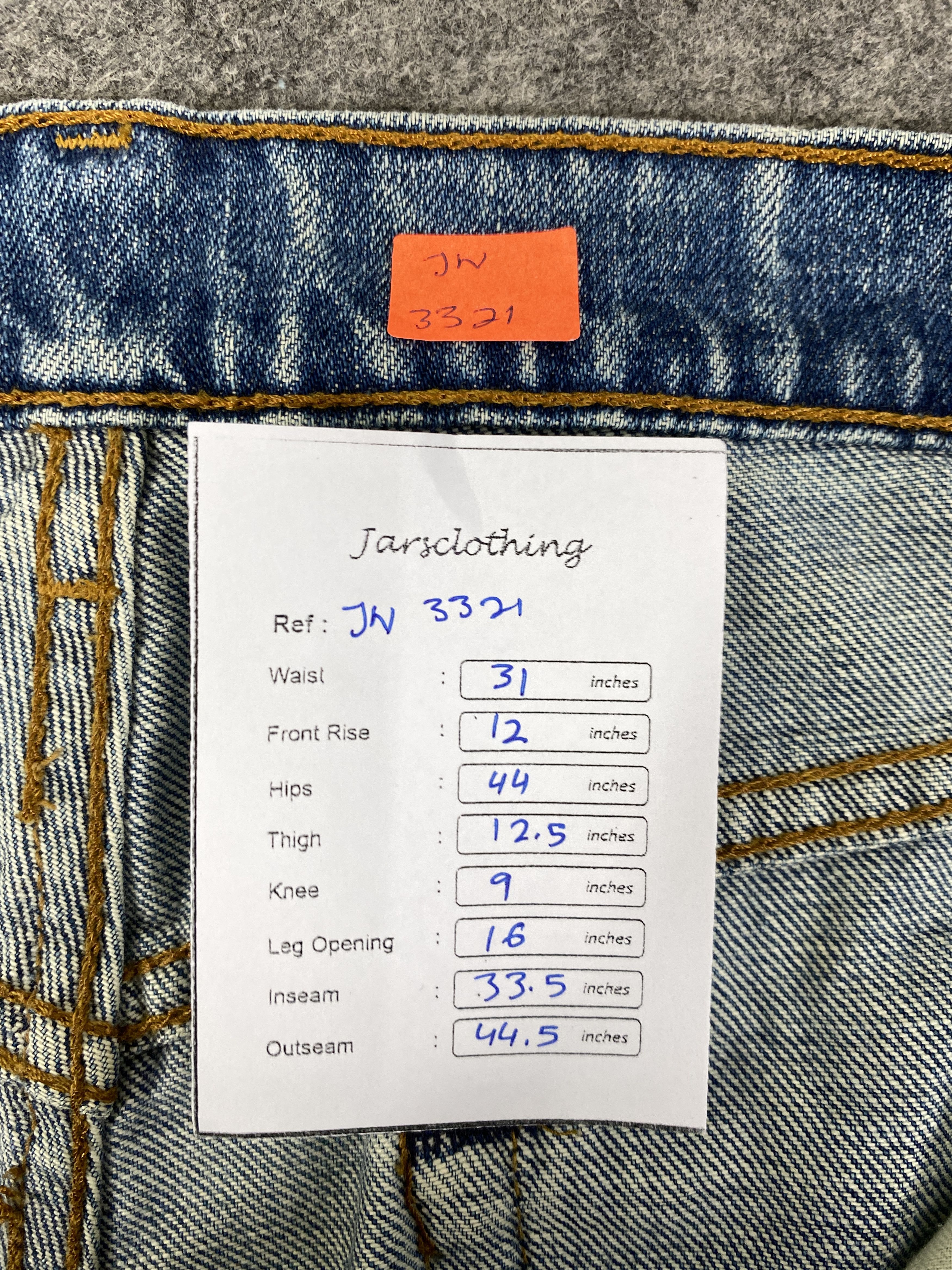 Levi's Faded Blue Vintage Levi's Denim Jeans 31x33.5 - JN3321 Size US 31 - 8 Thumbnail