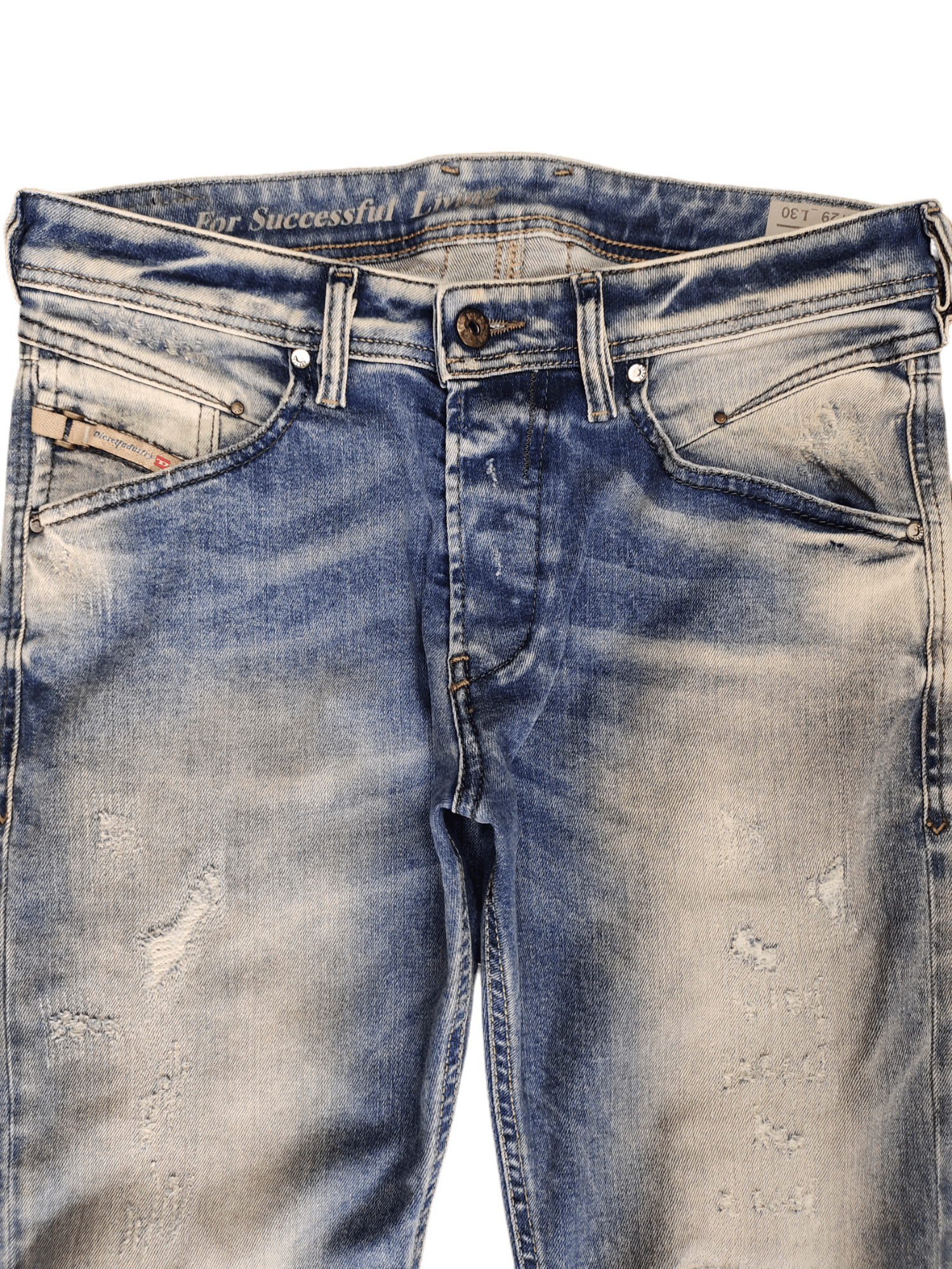Diesel Vintage Diesel Belther Regular Slim Tapered Denim Jeans Size US 30 / EU 46 - 2 Thumbnail