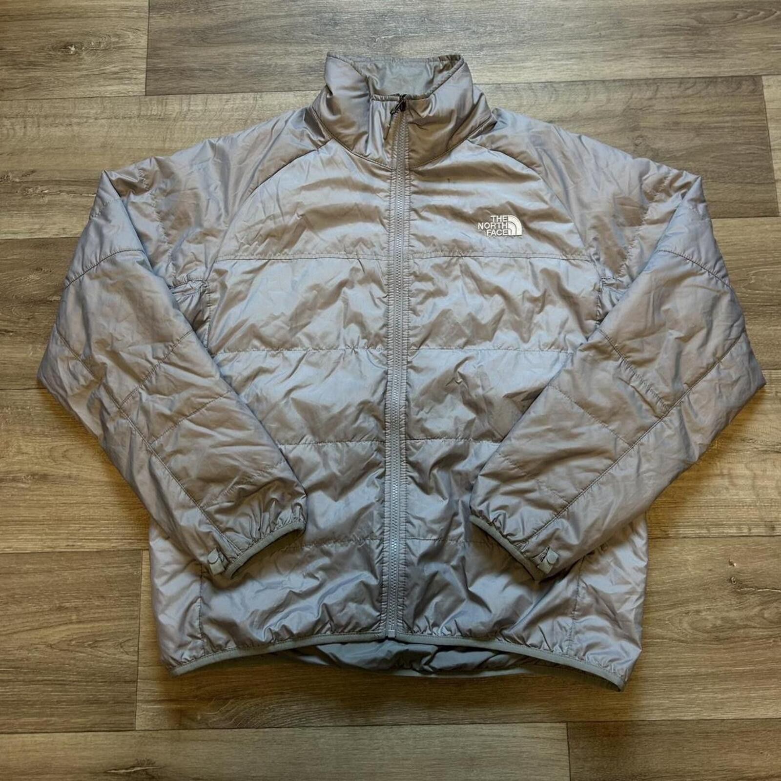 The North Face The North Face Men's Grey and Silver Jacket Size US L / EU 52-54 / 3 - 1 Thumbnail