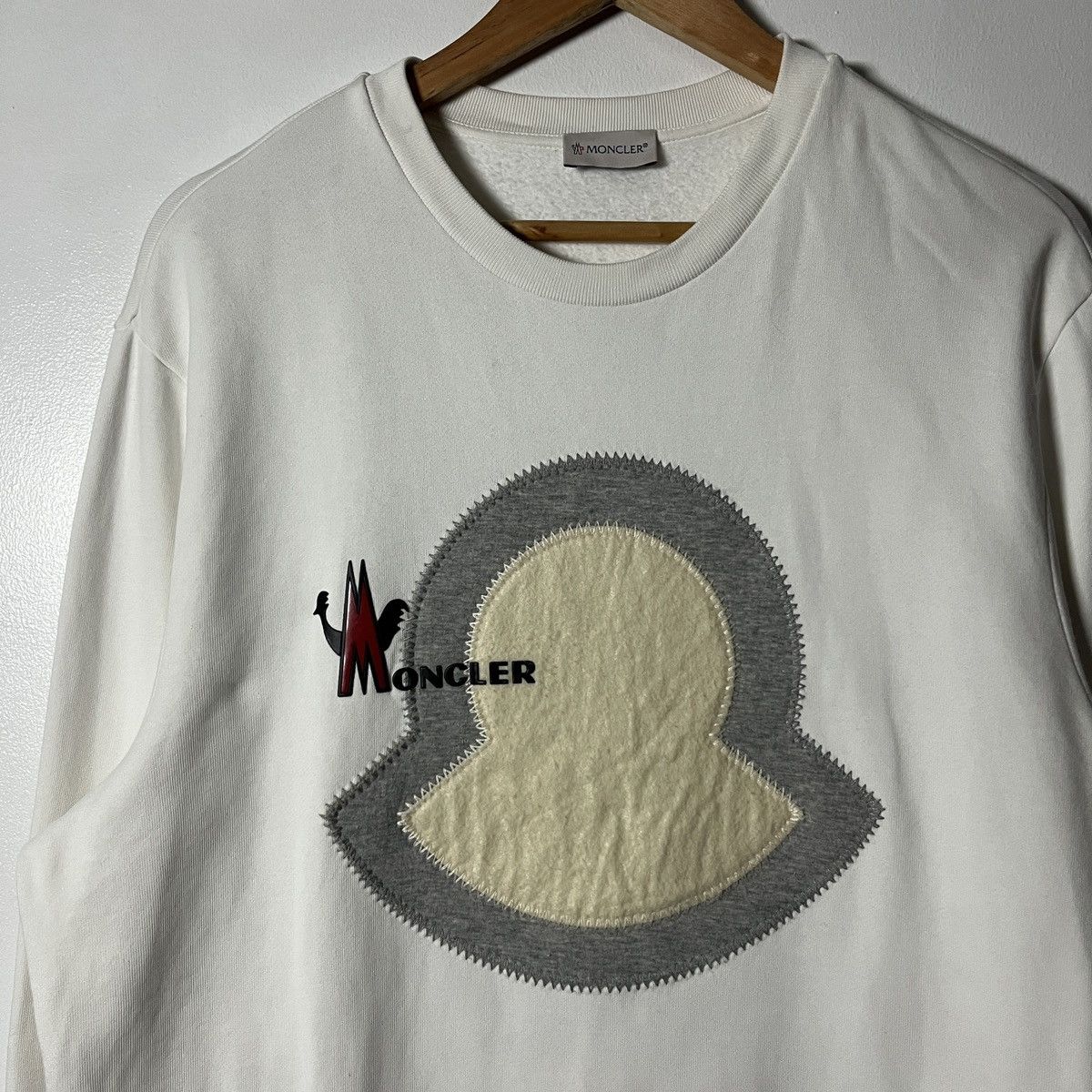 Moncler Moncler Maglia Girocollo Round Neck Sweatshirt Size US XL / EU 56 / 4 - 2 Thumbnail