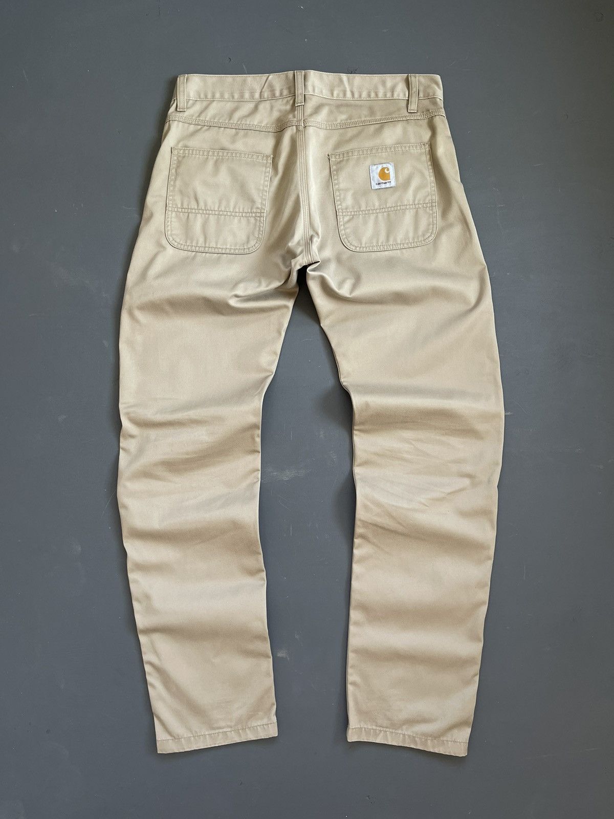 Carhartt Carhartt Beige Vintage Single Knee Skill Pants Pocket Logo Size US 32 / EU 48 - 1 Thumbnail