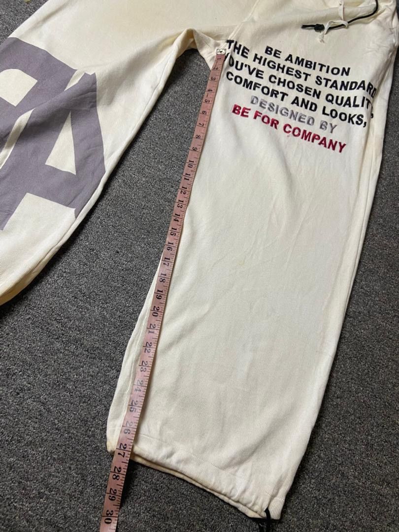 Japanese Brand BA Be Ambition Graphic Spellout Sweatpants (178) Size US 34 / EU 50 - 8 Thumbnail