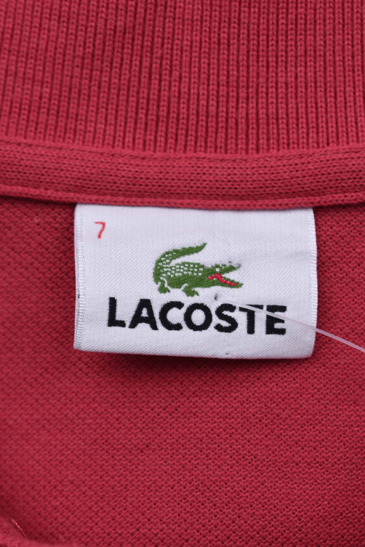 Lacoste Lacoste Short Sleeve Pique Polo Shirt Red Size XXL Size US XXL / EU 58 / 5 - 3 Thumbnail