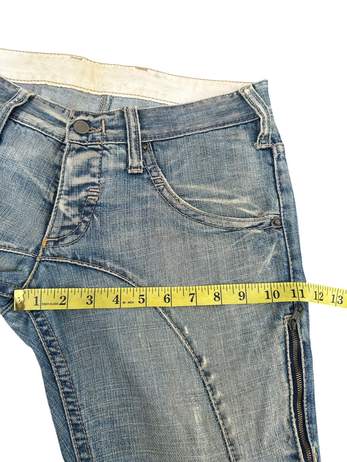 Neil Barrett Neil Barrett Punk Bondage Style Distressed Italy Denim Jeans Size US 32 / EU 48 - 21 Thumbnail