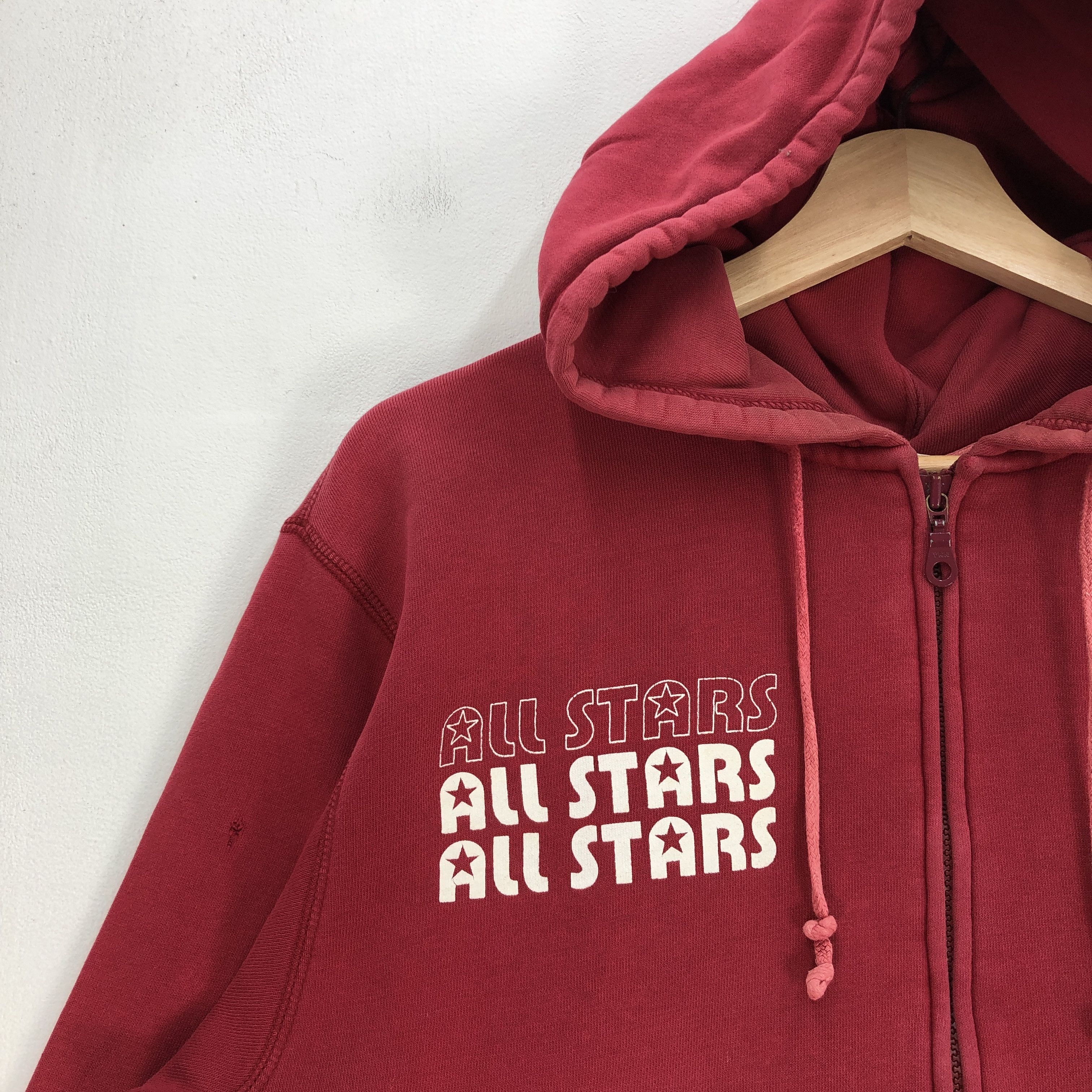 Converse Vintage 90s Converse Sweater Chuck Taylor Hoodie Sweatshirt Size US M / EU 48-50 / 2 - 5 Thumbnail