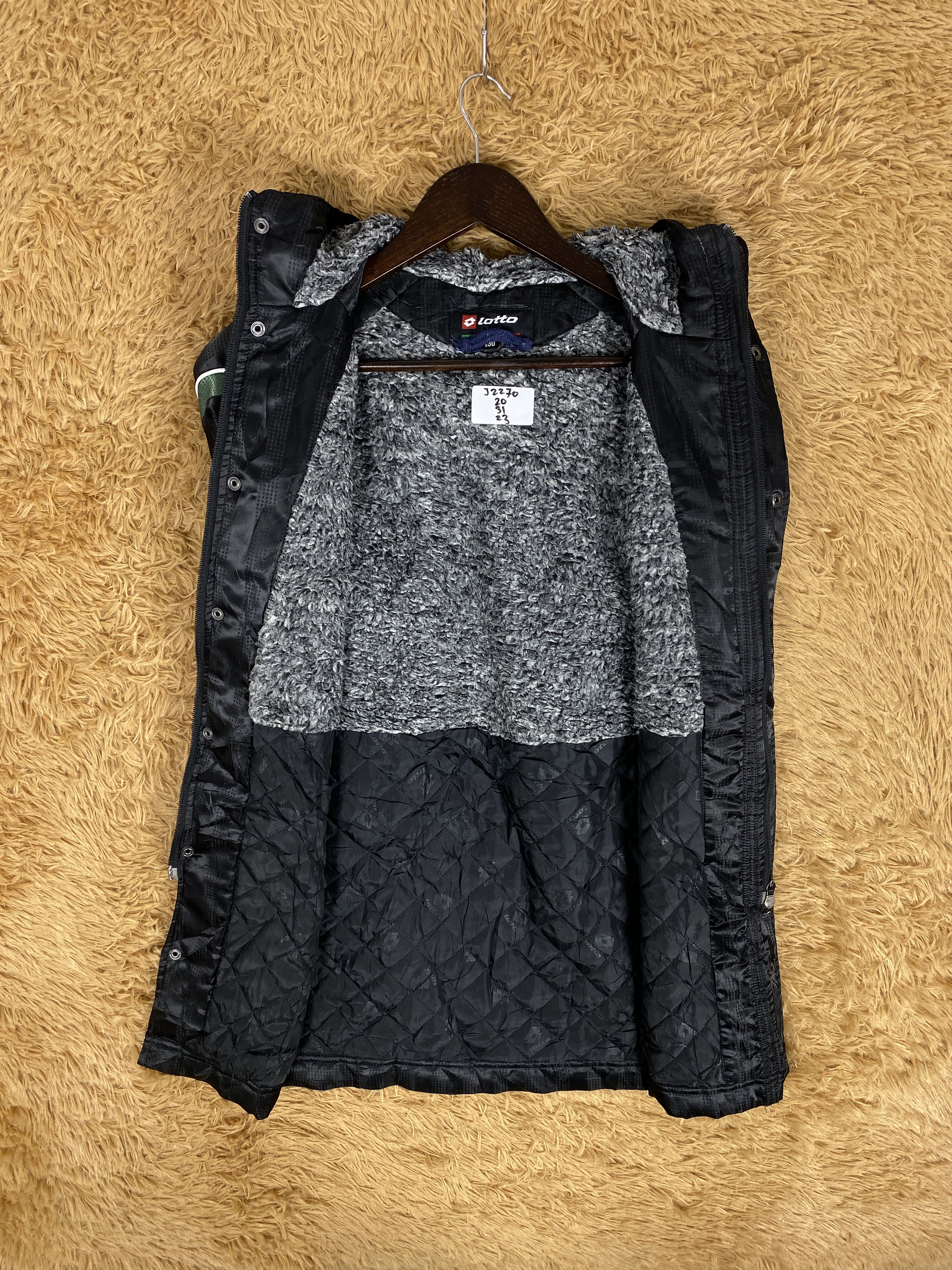 Lotto Sport Vintage Lotto Hoodie Sherpa Lining Jacket J2270 Size US S / EU 44-46 / 1 - 7 Thumbnail