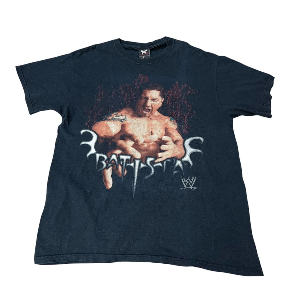 WWE Vintage 00s WWE Batista T-Shirt WWF Size US L / EU 52-54 / 3 - 1 Thumbnail