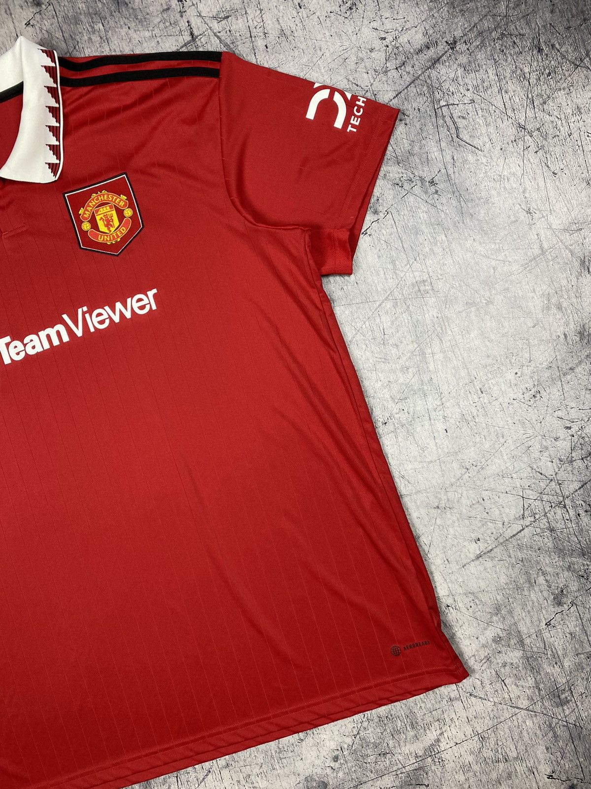 Adidas Adidas Manchester United 2022 - 2023 Soccer Jersey Size US XXL / EU 58 / 5 - 3 Thumbnail