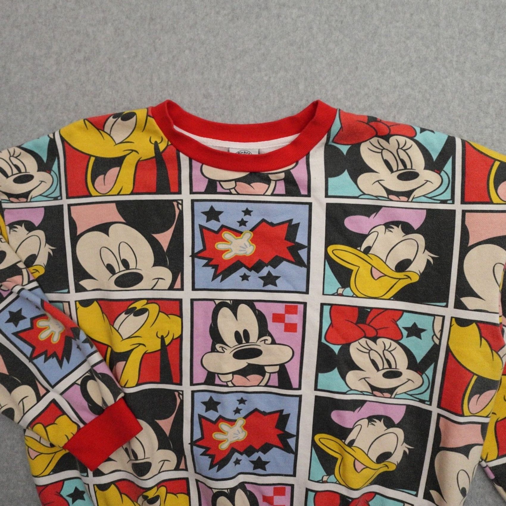 Mickey & Co. VINTAGE Mickey & Co Sweatshirt Womens 2XL Red Pullover Long Sleeve Size XXL / US 16-18 / IT 52-54 - 5 Thumbnail