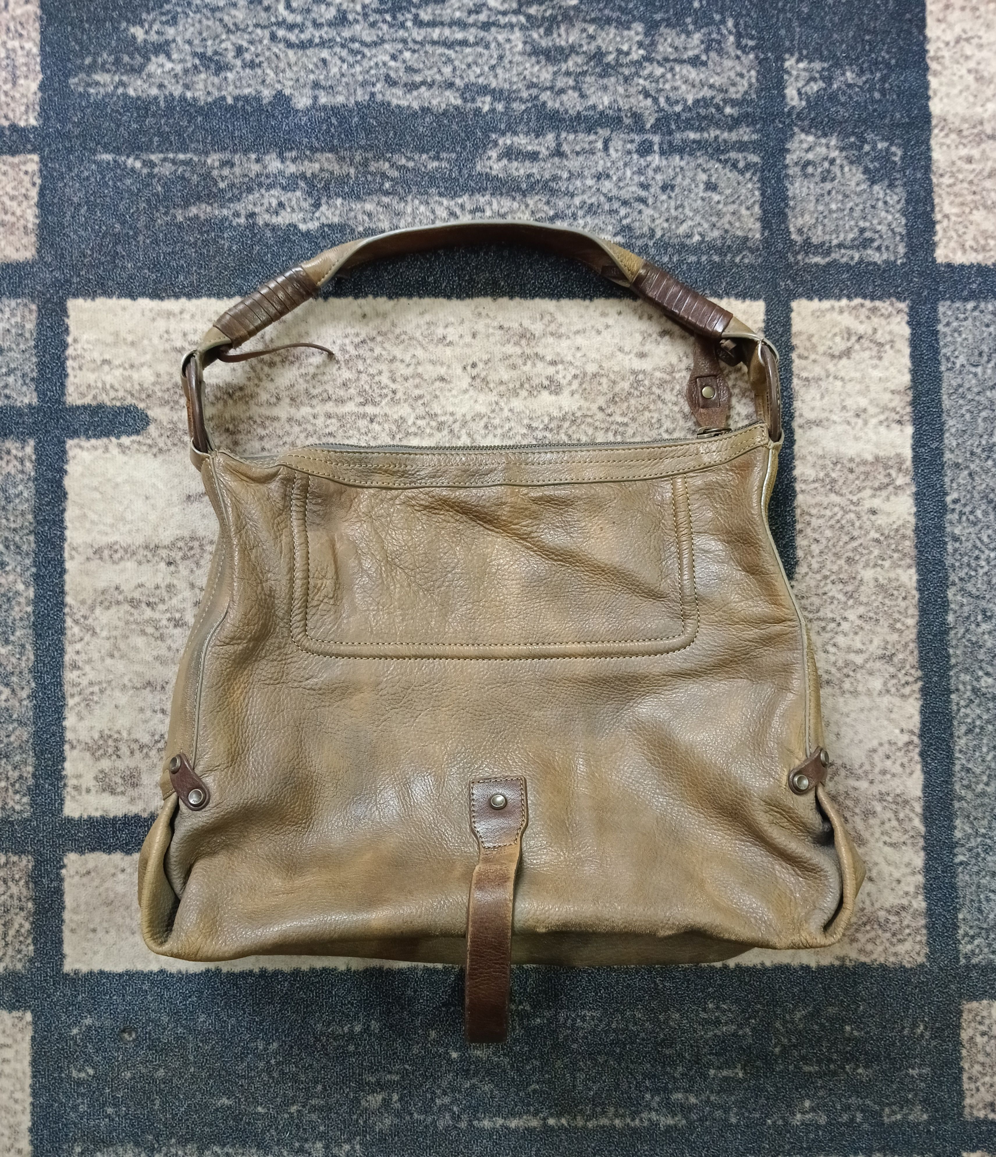 Theory Theory Hobo Patina Leather Size ONE SIZE - 2 Thumbnail