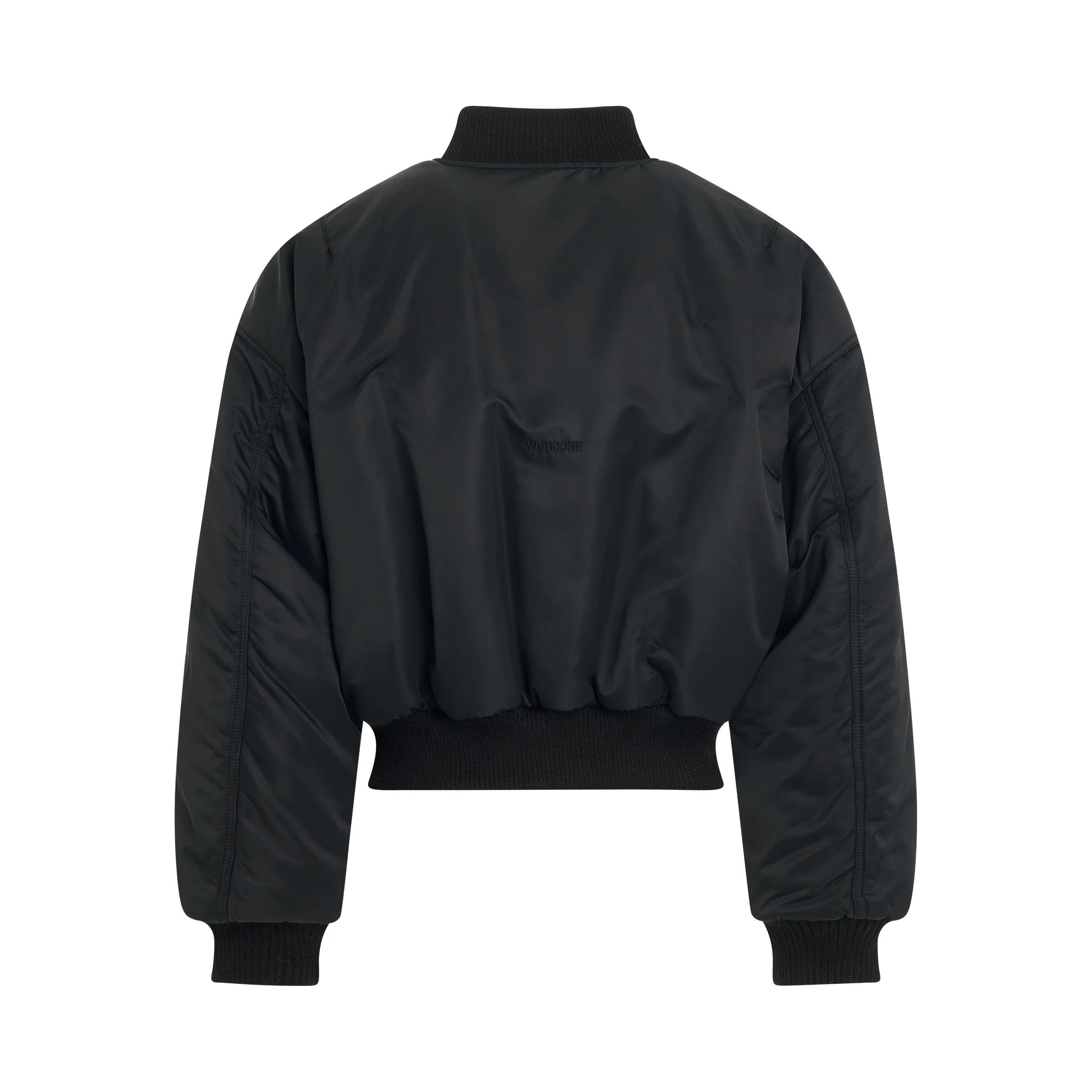 WE11DONE o1mris0824 Puff Bomber jacket in Black Size US S / EU 44-46 / 1 - 4 Thumbnail