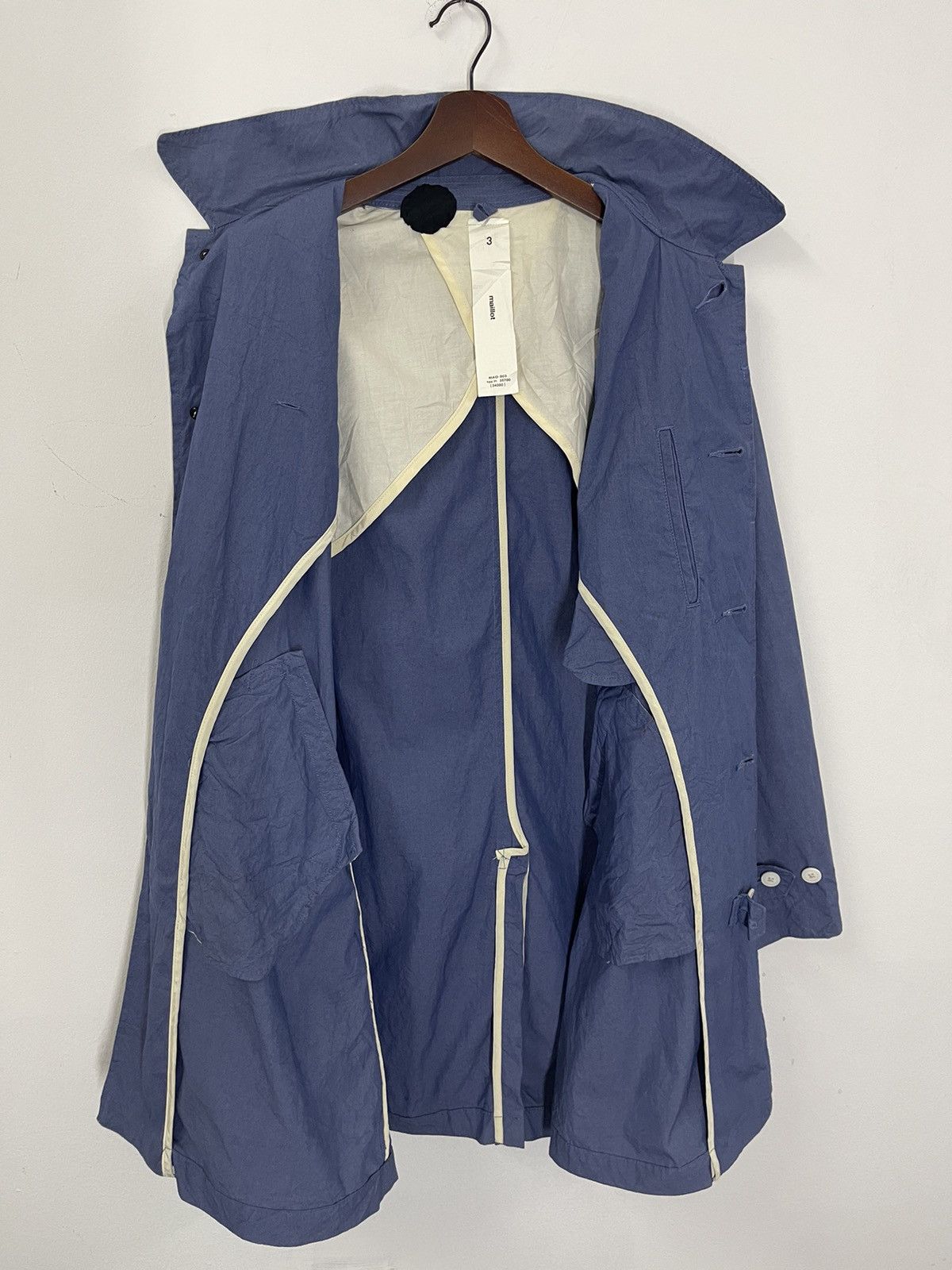 Japanese Brand VINTAGE MAILLOT TRENCT COAT STREET FASHION SUMMER Size US M / EU 48-50 / 2 - 2 Thumbnail