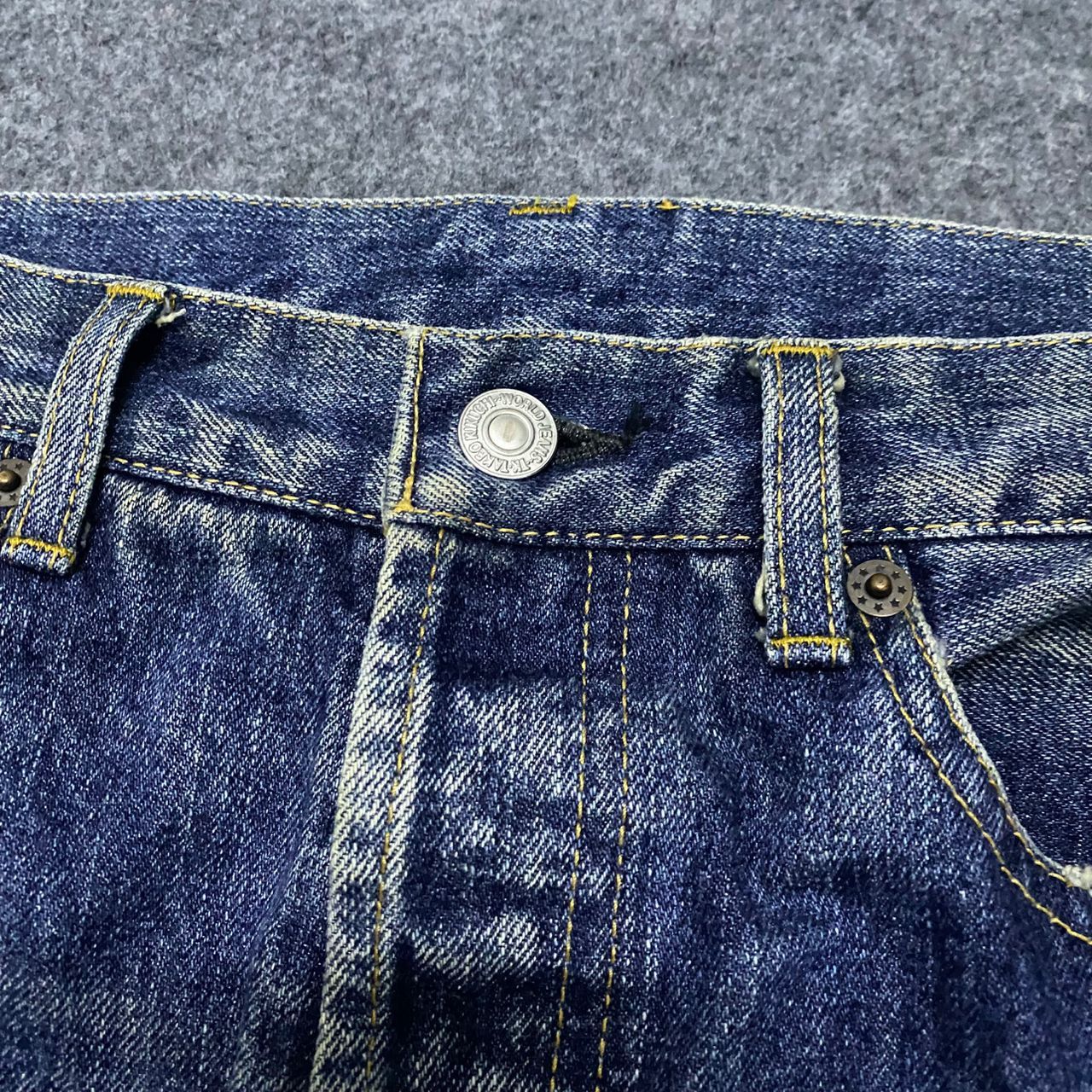 Takeo Kikuchi 💥Best Offer💥Vintage Takeo Kikuchi Distressed Denim Size US 34 / EU 50 - 10 Thumbnail