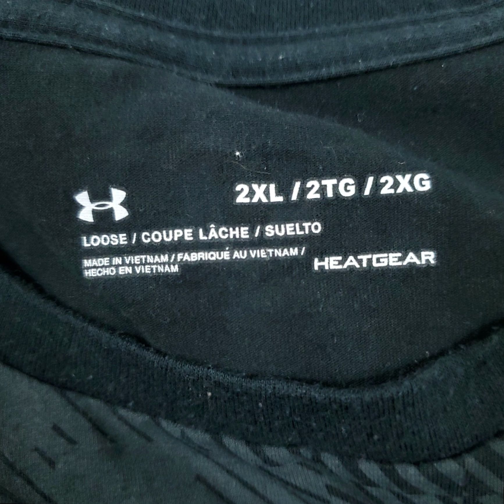 Under Armour Under Armour Sports Black Short Sleeve T-Shirt Adult Mens 2XL Size US XXL / EU 58 / 5 - 8 Thumbnail