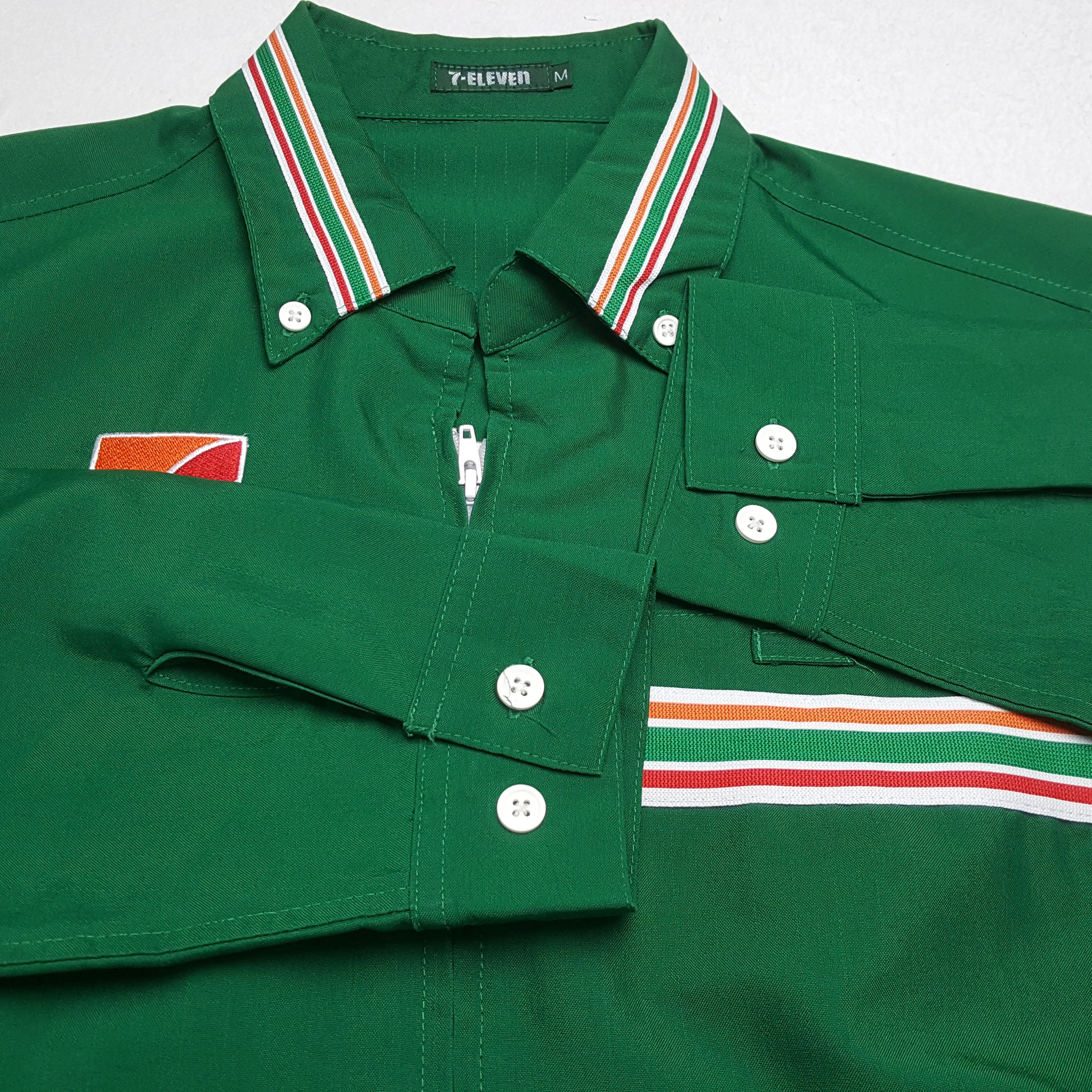 Japanese Brand × Vintage Vintage 7-ELEVEn Japanese Workers Uniform Jacket Size US M / EU 48-50 / 2 - 9 Thumbnail