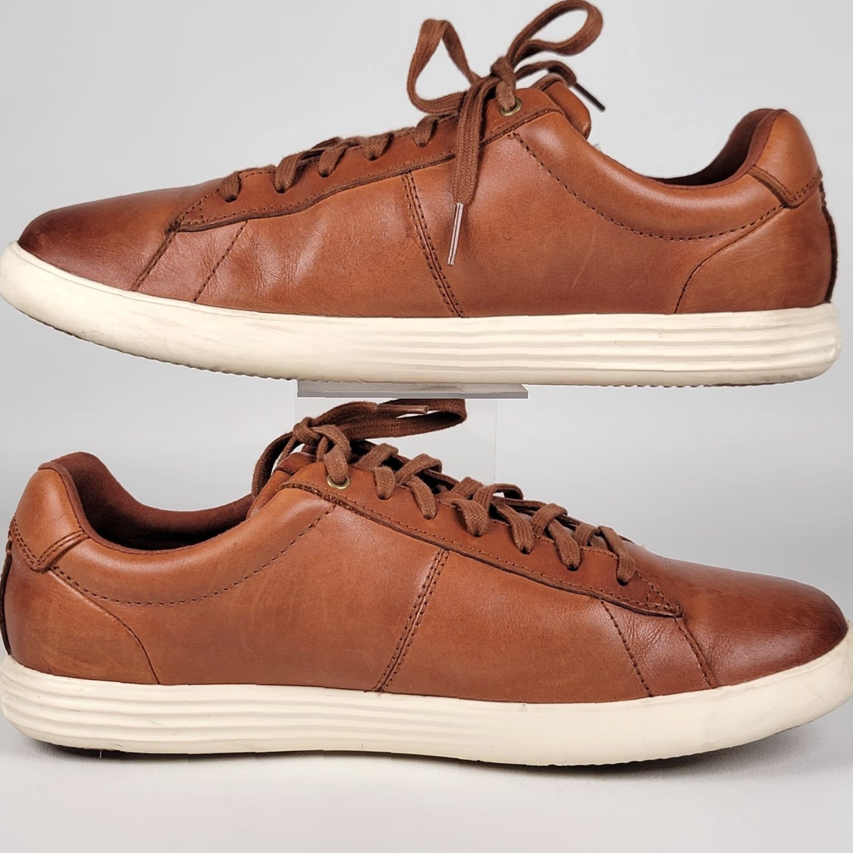 Cole Haan Cole Haan Reagan Grand Sneaker British Tan Leather C32500 Size 9M Mens Size US 9 / EU 42 - 4 Thumbnail