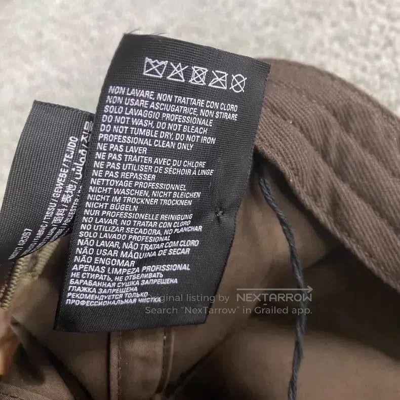 Balenciaga Gucci Balenciaga Logo Brown Cap. Size ONE SIZE - 8 Thumbnail