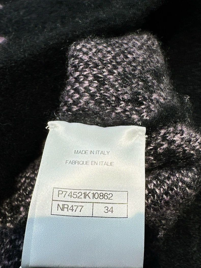 Chanel Chanel Gradient purple black star pattern long-sleeved cas Size XXS / US 00 / IT 34 - 5 Thumbnail