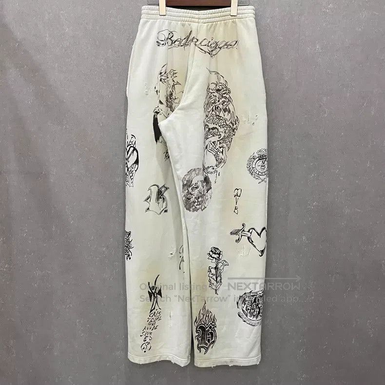 Balenciaga Balenciaga size S Totem Washed Zip-Up Sweatpants Size US 27 - 6 Thumbnail
