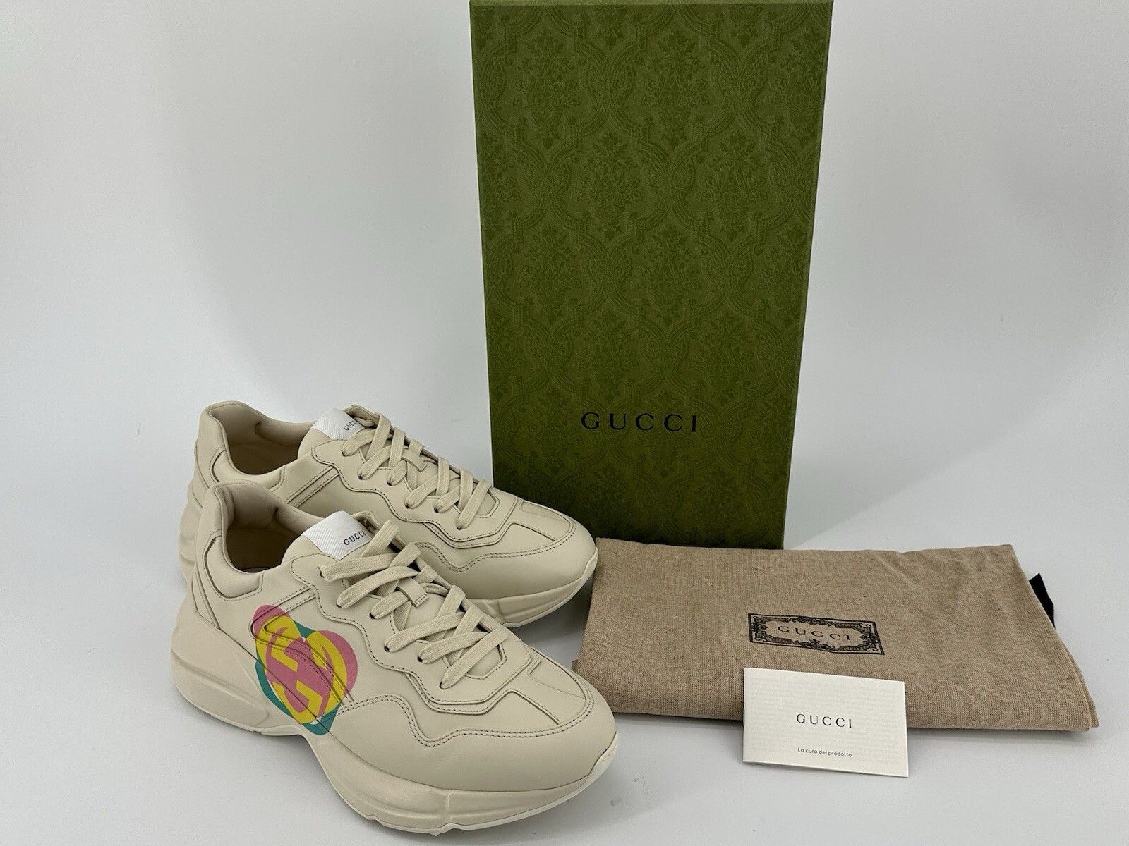Gucci New Gucci Rhyton Sneakers Woman's Size-IT-42/US-12 Size US 12 / IT 42 - 2 Thumbnail