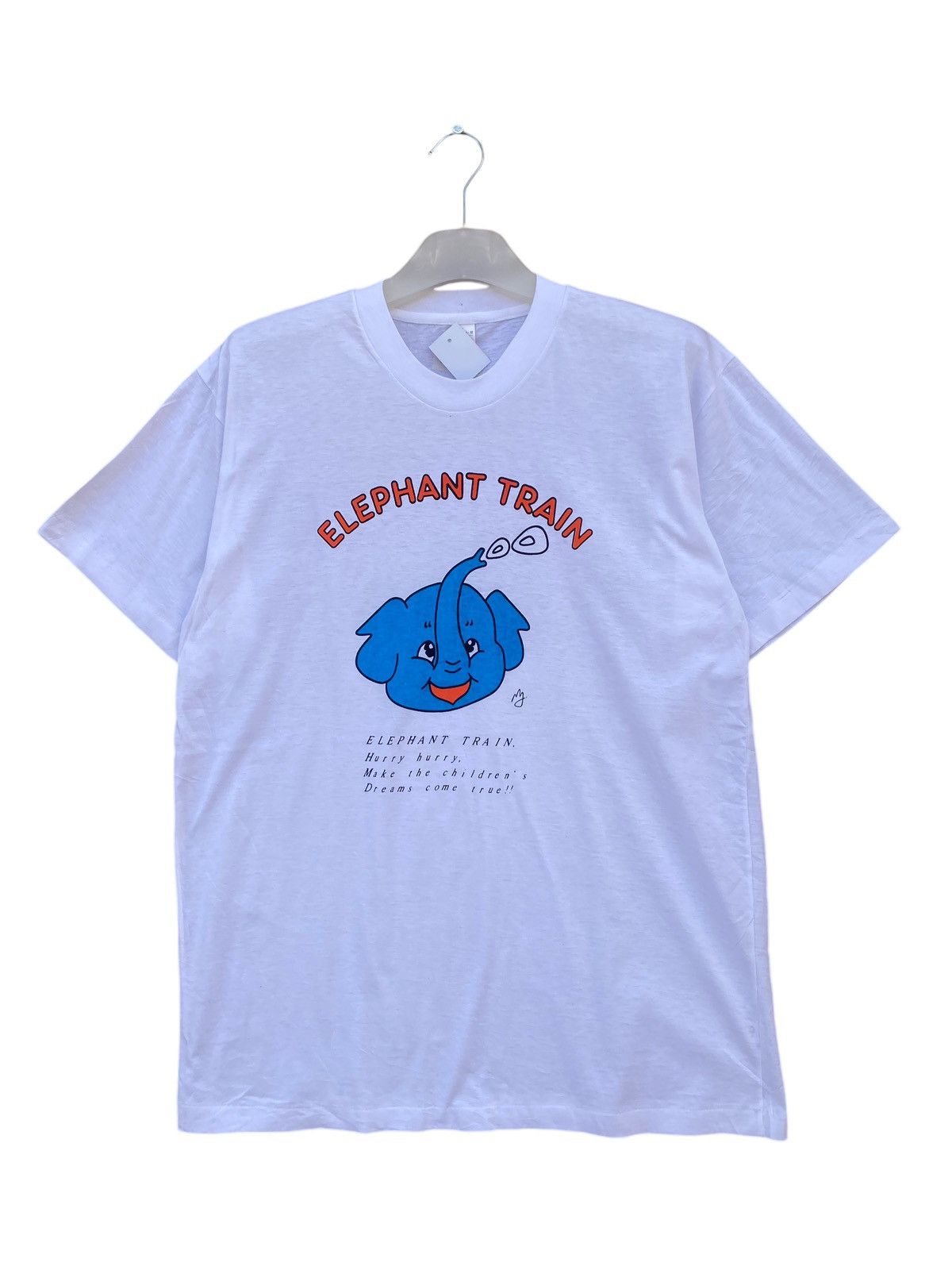 Vintage Vintage Elephant Train Cartoon Tees Size US M / EU 48-50 / 2 - 1 Preview