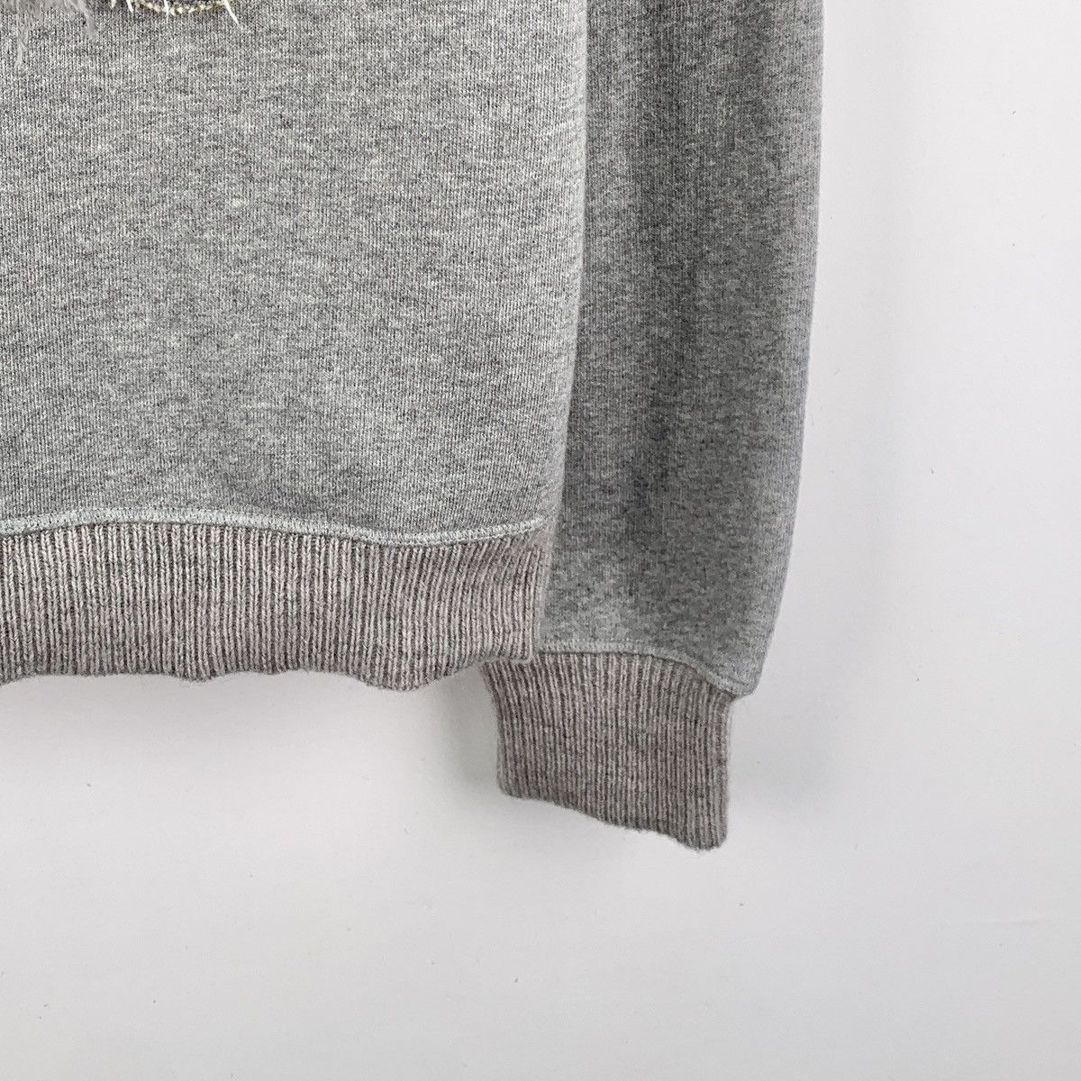 Loewe Loewe Grey Logo Hooded Sweatshirt K26WX Size S / US 4 / IT 40 - 5 Thumbnail