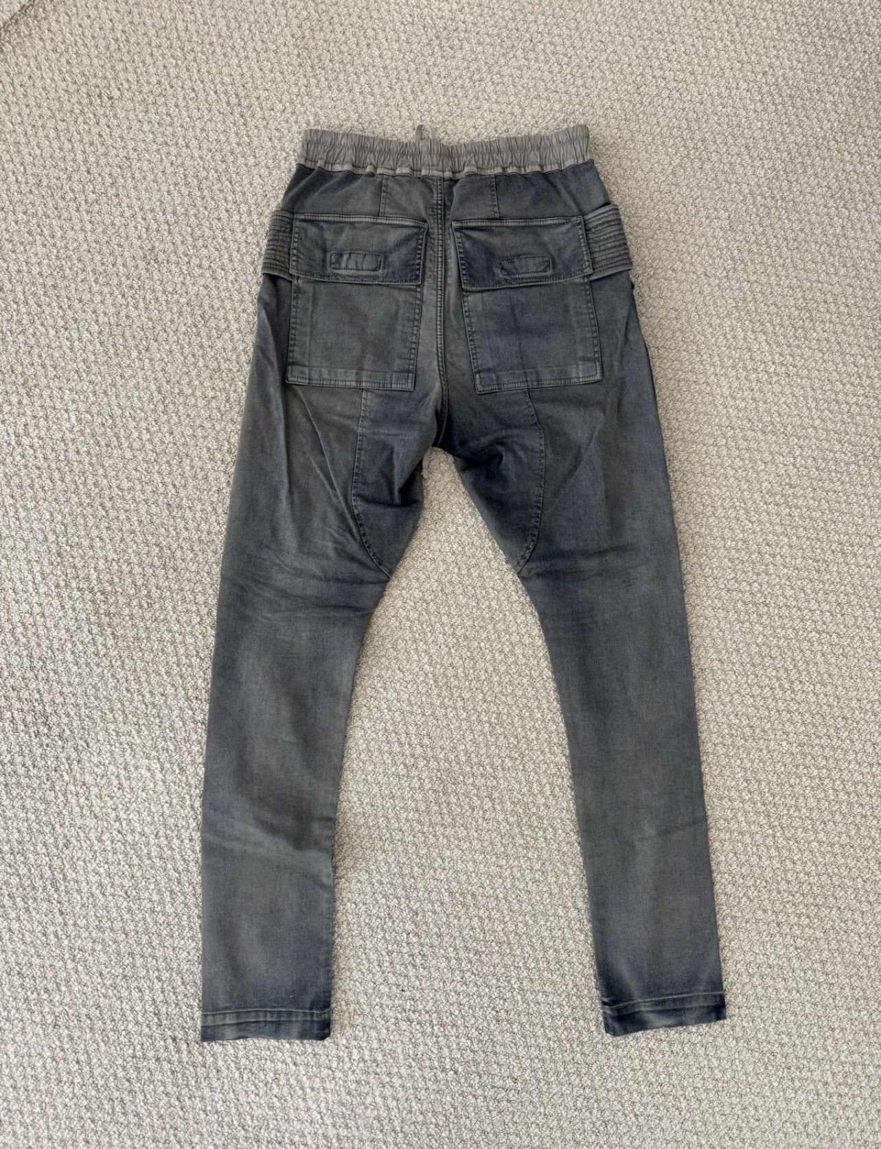 Rick Owens Rick Owens DRKSHDW SS19 Hustler Creatch Cargo Pants Sz Small Size US 31 - 2 Thumbnail