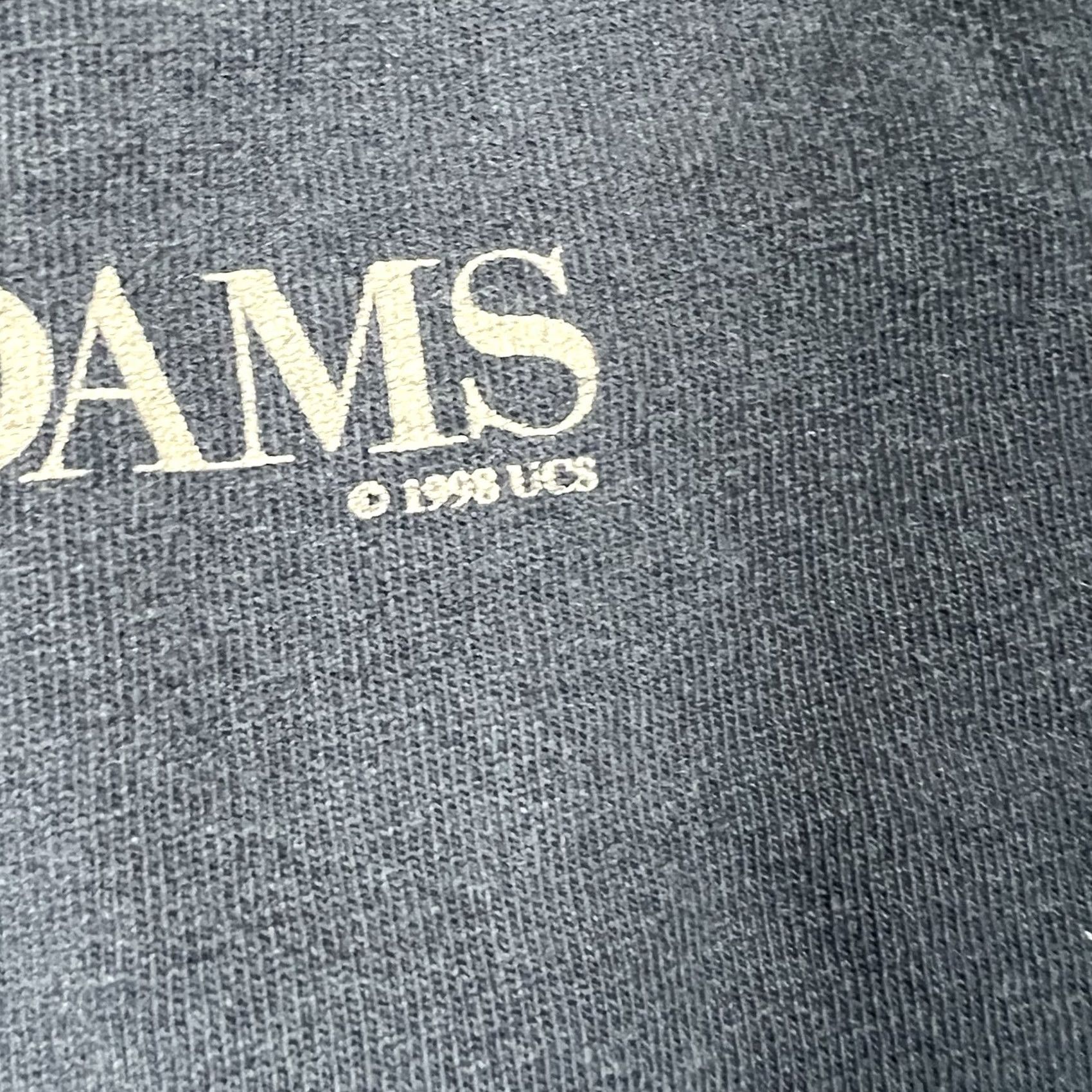 Vintage VINTAGE 90s Alstyle Apparel & Activewear Movie Shirt Patch Adams Robin Williams 1998 Navy Blue XL Men T-Shirt Size XL Blue 90s Mens Size US XL / EU 56 / 4 - 3 Thumbnail