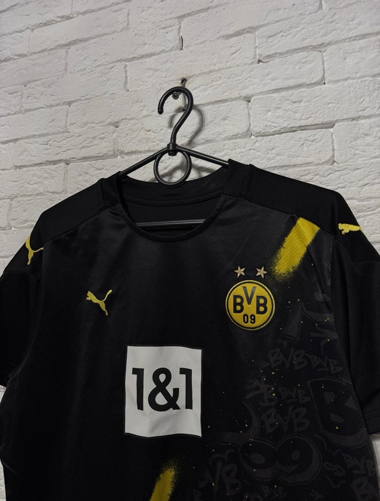 Puma Puma Borussia Dortmund 20/21 Jersey Away Football Shirt Size US M / EU 48-50 / 2 - 2 Thumbnail