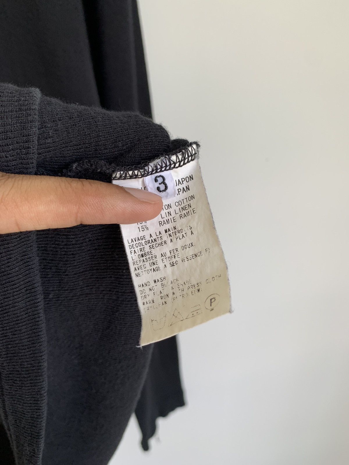 Yohji Yamamoto Y's Yohji Yamamoto Faded Knit Sweater Size US L / EU 52-54 / 3 - 9 Thumbnail
