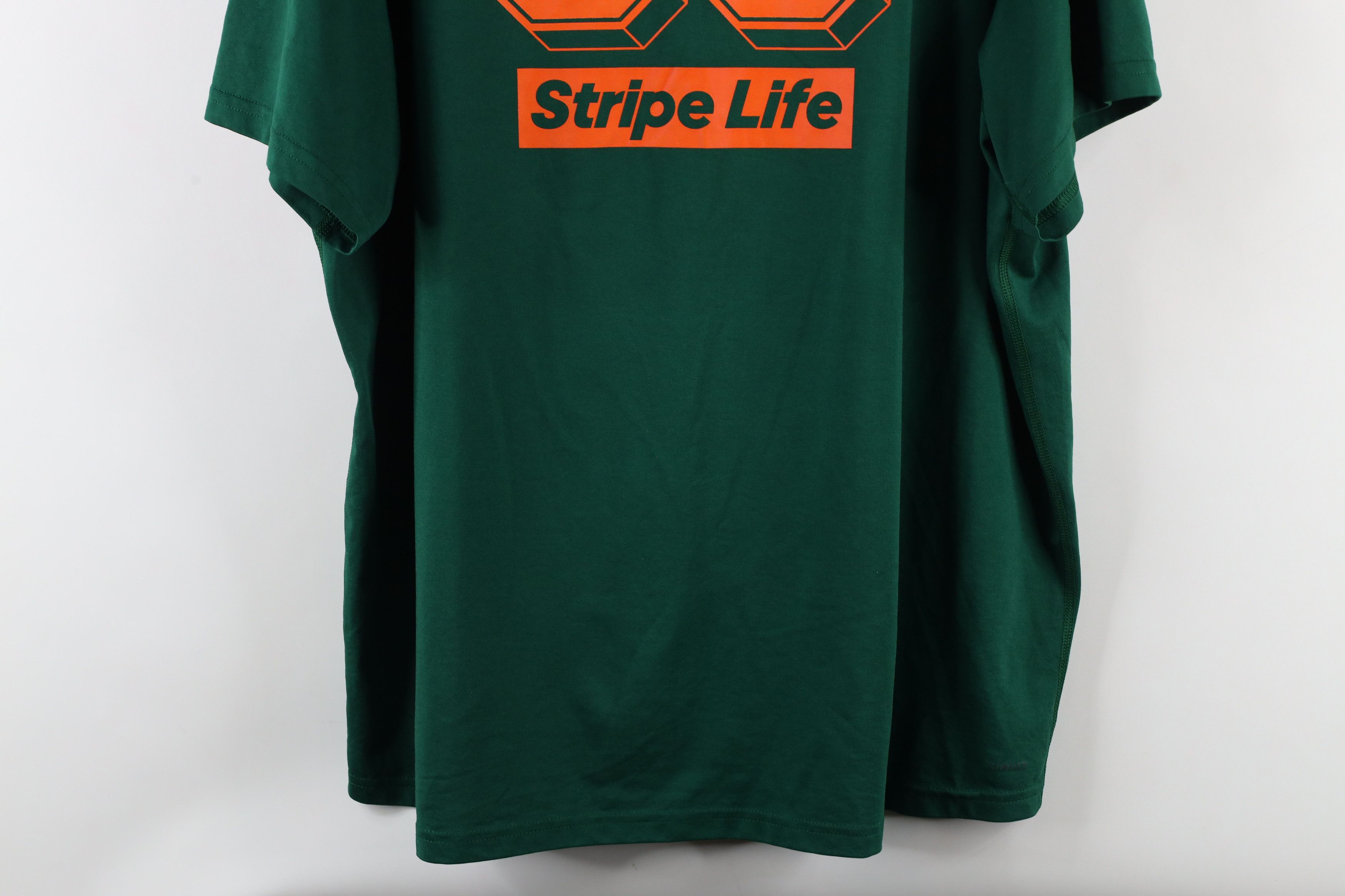 Adidas × Vintage Adidas Crest University of Miami Hurricanes Football T-Shirt Size US XXL / EU 58 / 5 - 9 Thumbnail