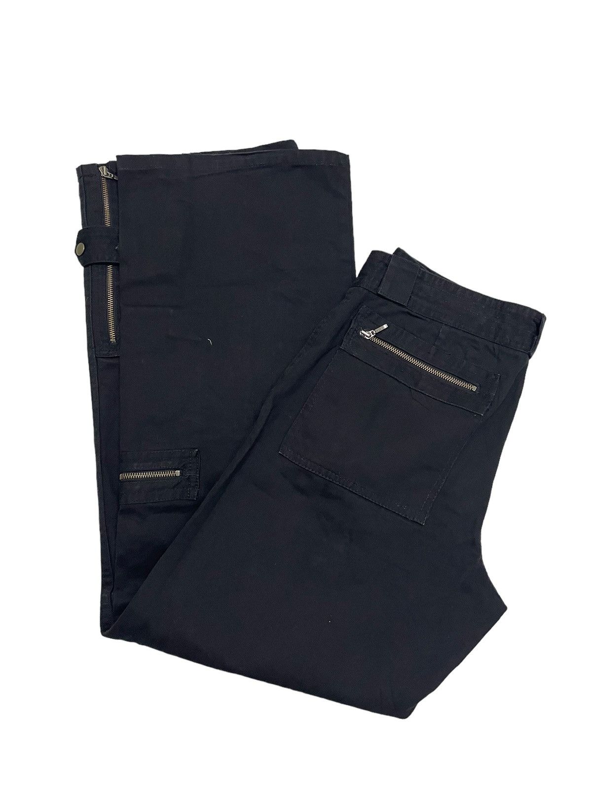 Japanese Brand × Vintage SHELLAC ZIPPER PANTS Size US 33 - 3 Thumbnail