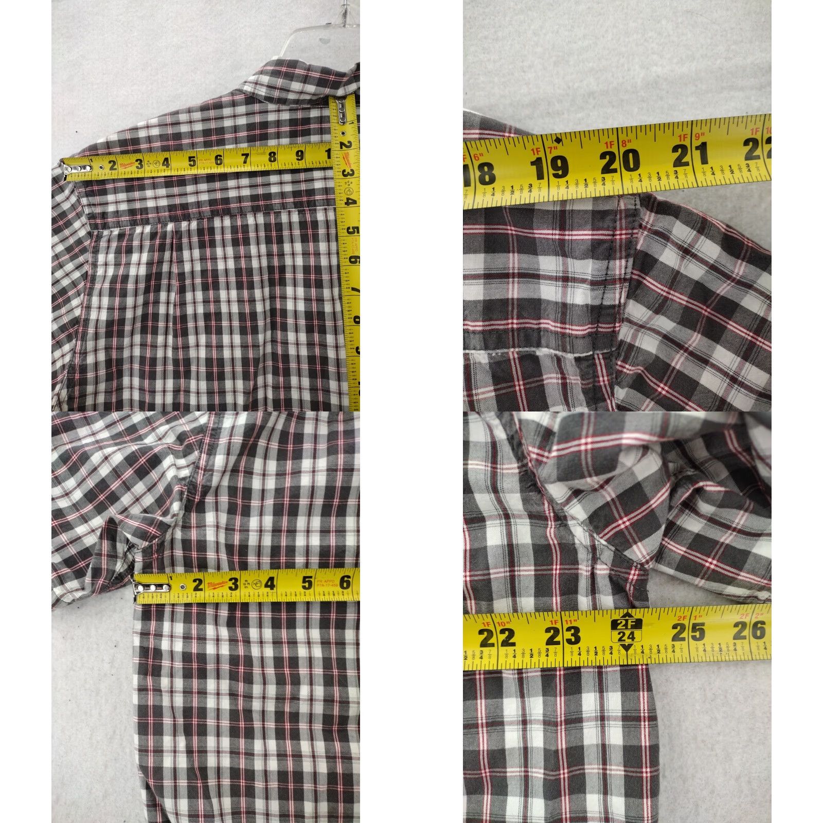 Carhartt Carhartt Shirt Mens Large Multicolor COTTON Short Sleeve Button Up Plaid Size US L / EU 52-54 / 3 - 8 Thumbnail