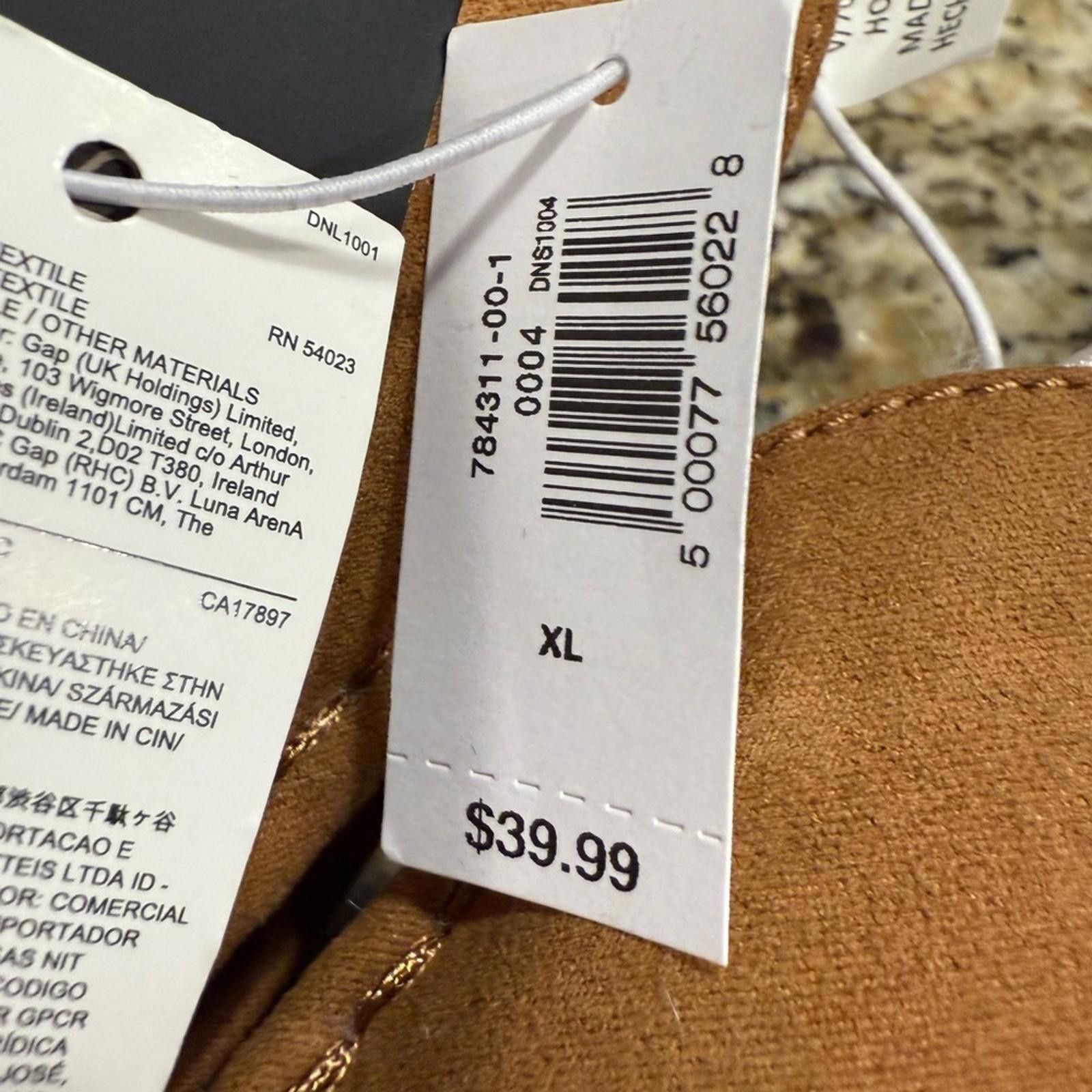 Other Banana Republic Factory tan faux leather fur slipper XL Size US 7.5 / IT 37.5 - 9 Thumbnail