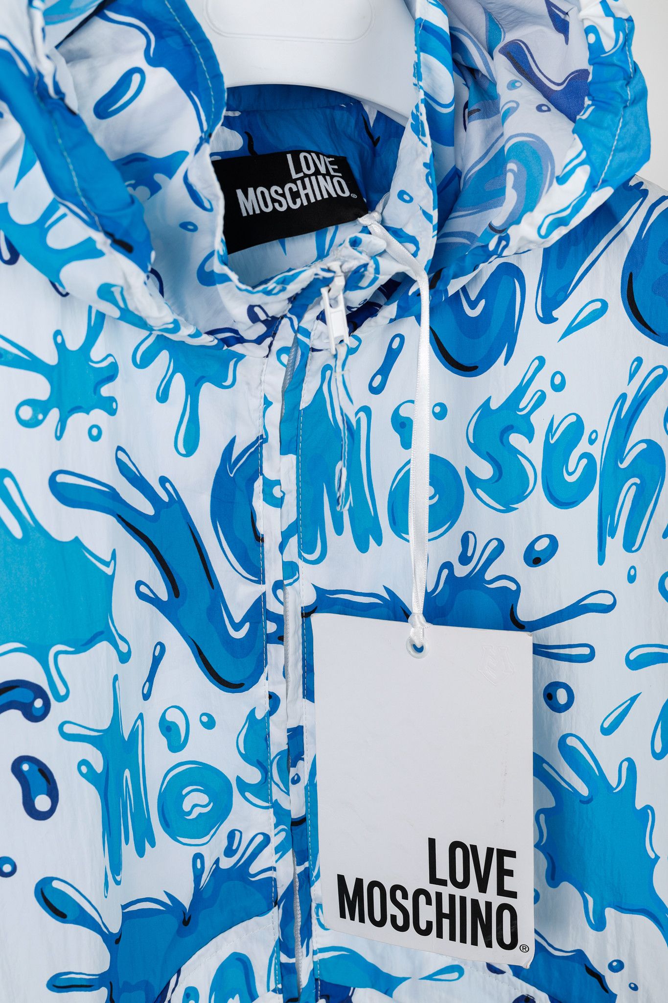 Love Moschino Love Moschino All Splash Logo Zip-Up Jacket Size XS / US 0-2 / IT 36-38 - 5 Thumbnail