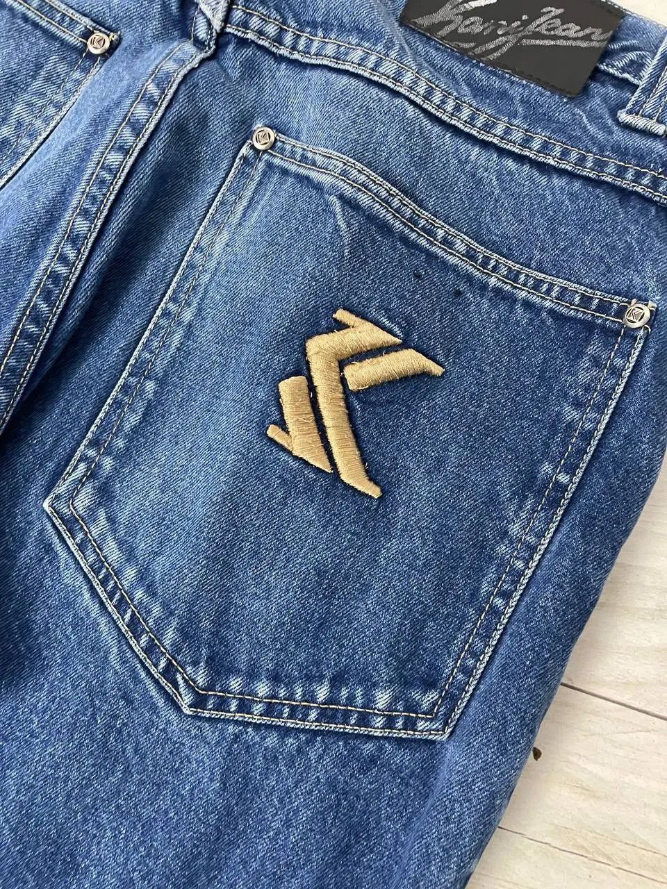 Karl Kani Vintage Karl Kani Denim Baggy Jeans Rap Big Logo 90s Size US 32 / EU 48 - 12 Thumbnail