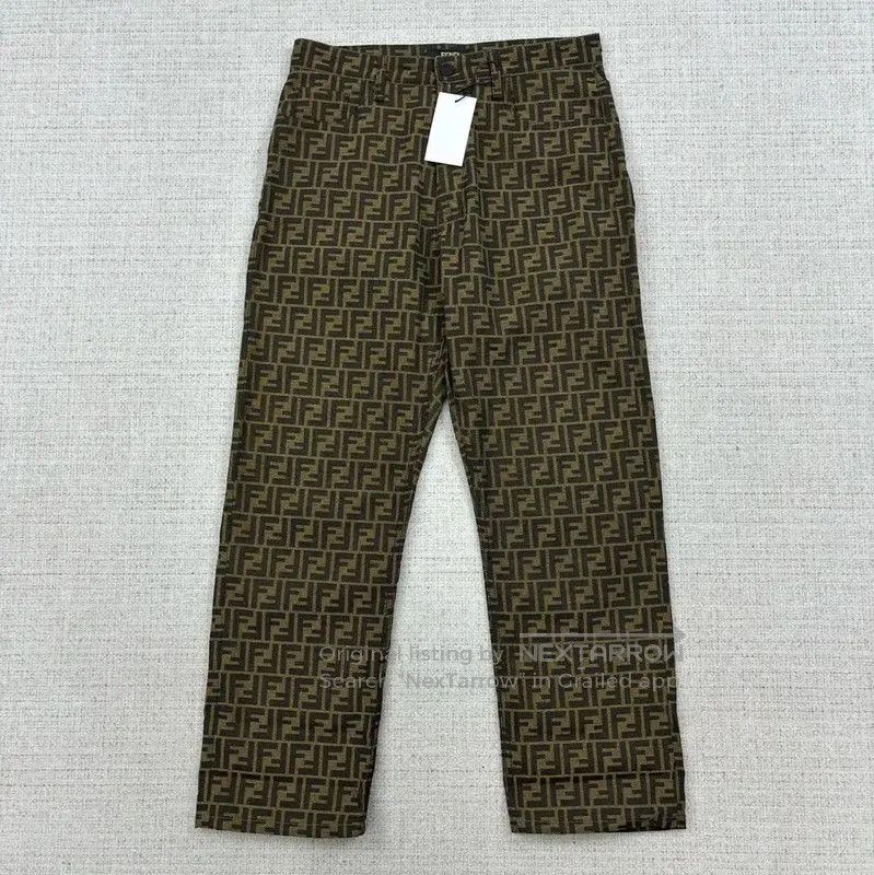 Fendi Fendi Men's Casual Pants in Light Brown . Size US 34 / EU 50 - 1 Thumbnail