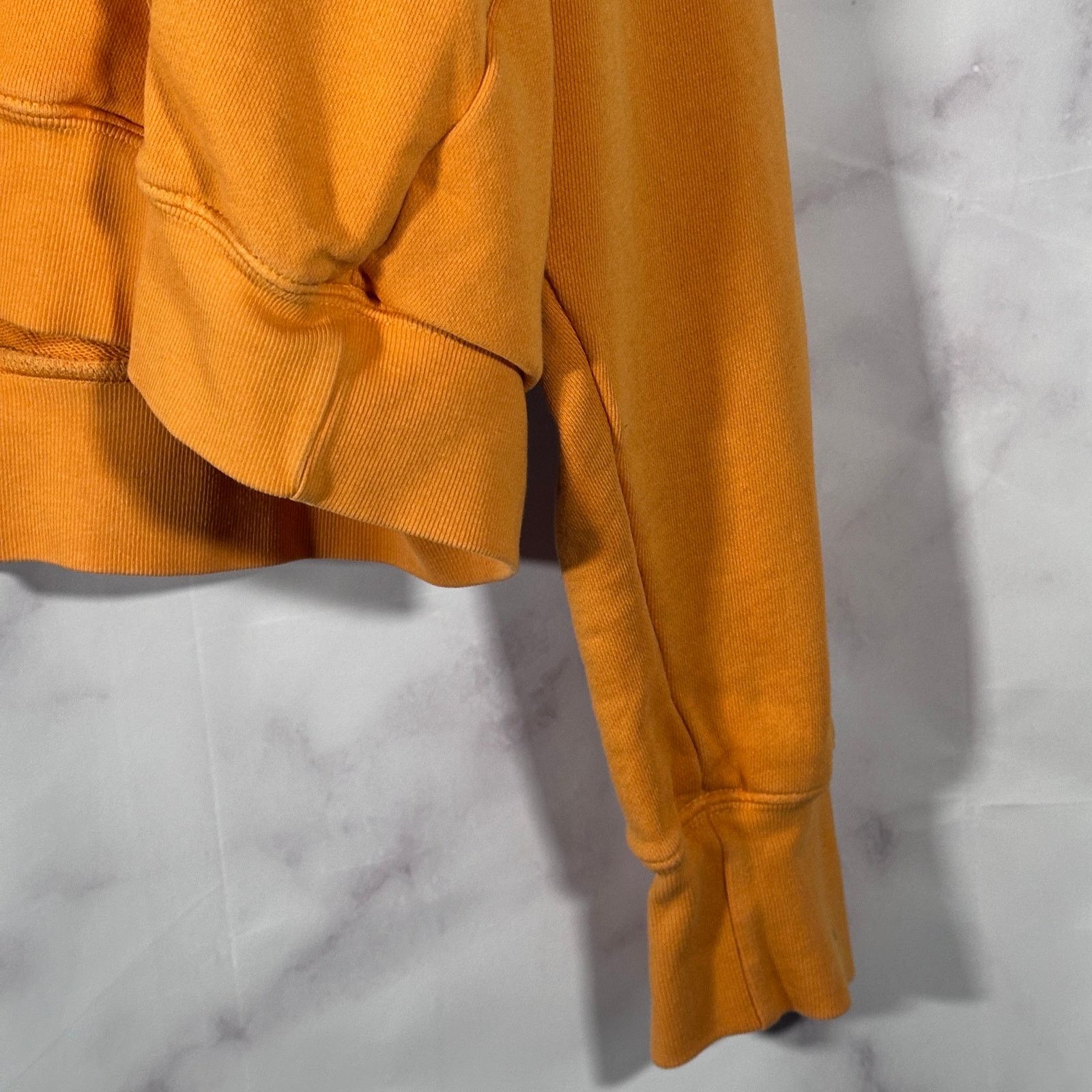 Siberia Hills Orange Oversized Arc Logo Hoodie Size US M / EU 48-50 / 2 - 4 Thumbnail