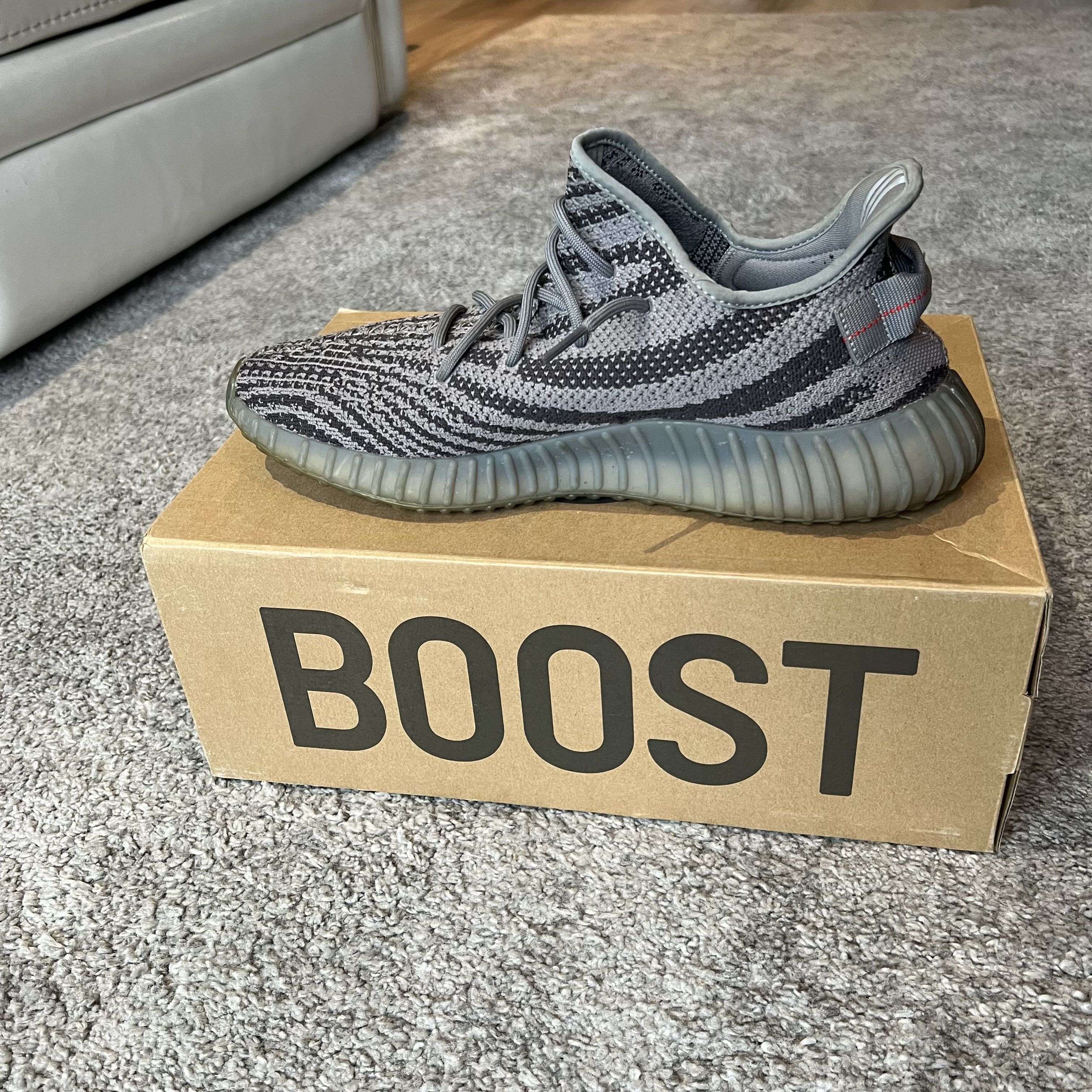Adidas × Kanye West Yeezy Boost 350 V2 Beluga 2.0 Size US 14 / EU 47 - 14 Thumbnail