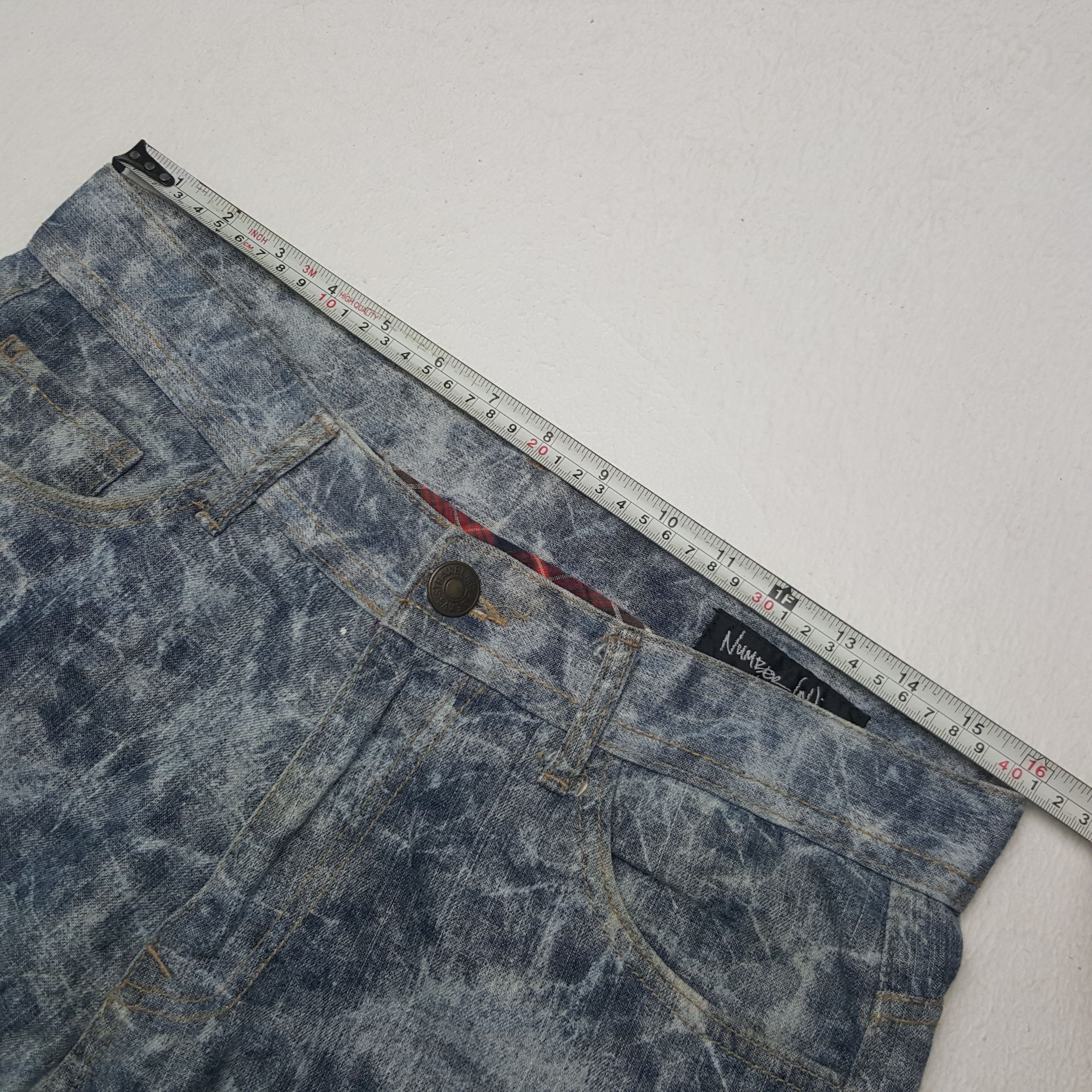 Japanese Brand × Vintage Vintage Number (N)Ine Japanese Brand Denim Pants Size US 32 / EU 48 - 9 Thumbnail