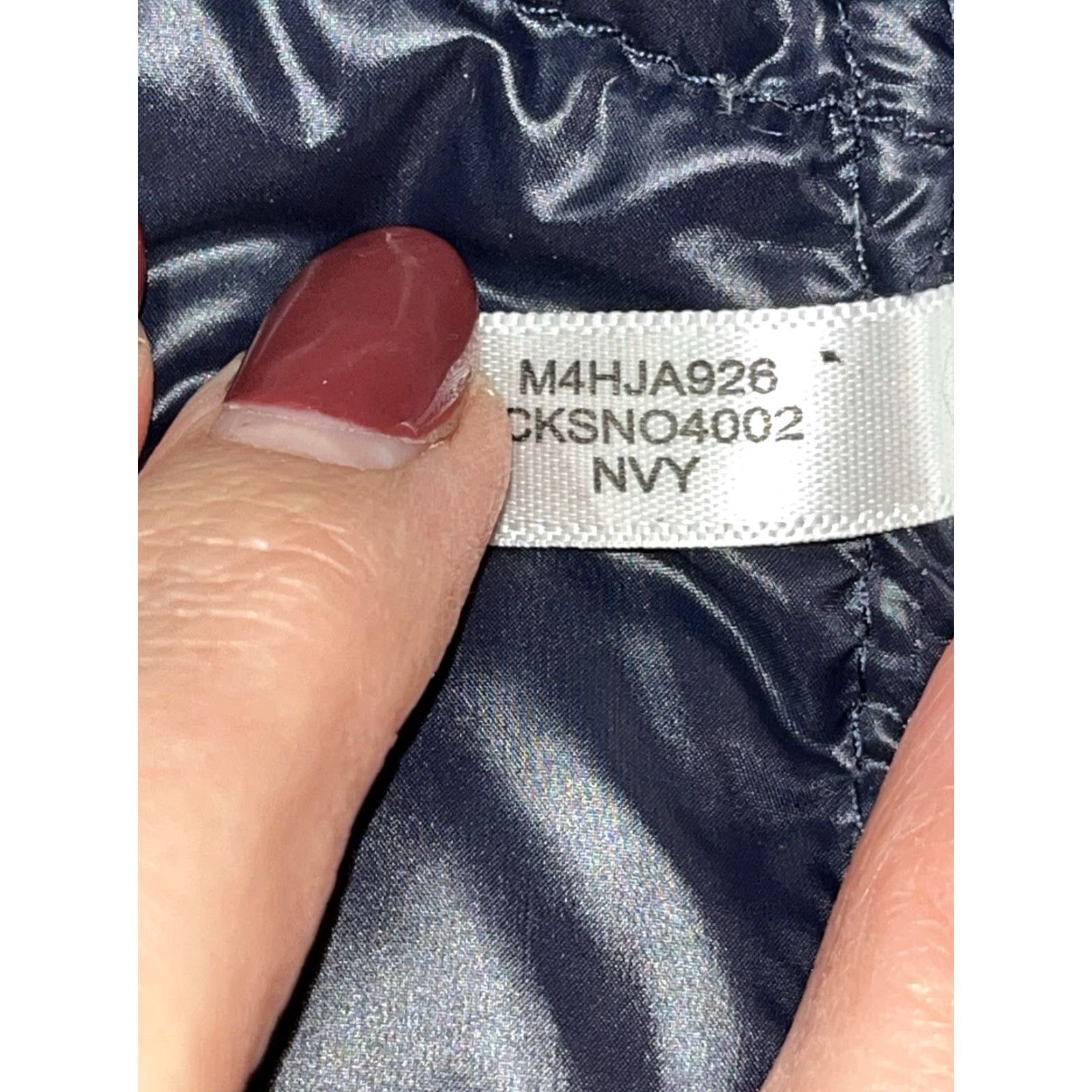 Calvin Klein CALVIN KLEIN BLUE DOWN Puffer COAT Quilted Packable Lightweight Gorpcore Women M Size M / US 6-8 / IT 42-44 - 4 Thumbnail