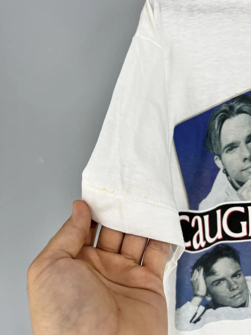 Band Tees Vintage 90's Caught In The Act Band Dance Pop Rock C.I.T.A Size US L / EU 52-54 / 3 - 11 Thumbnail